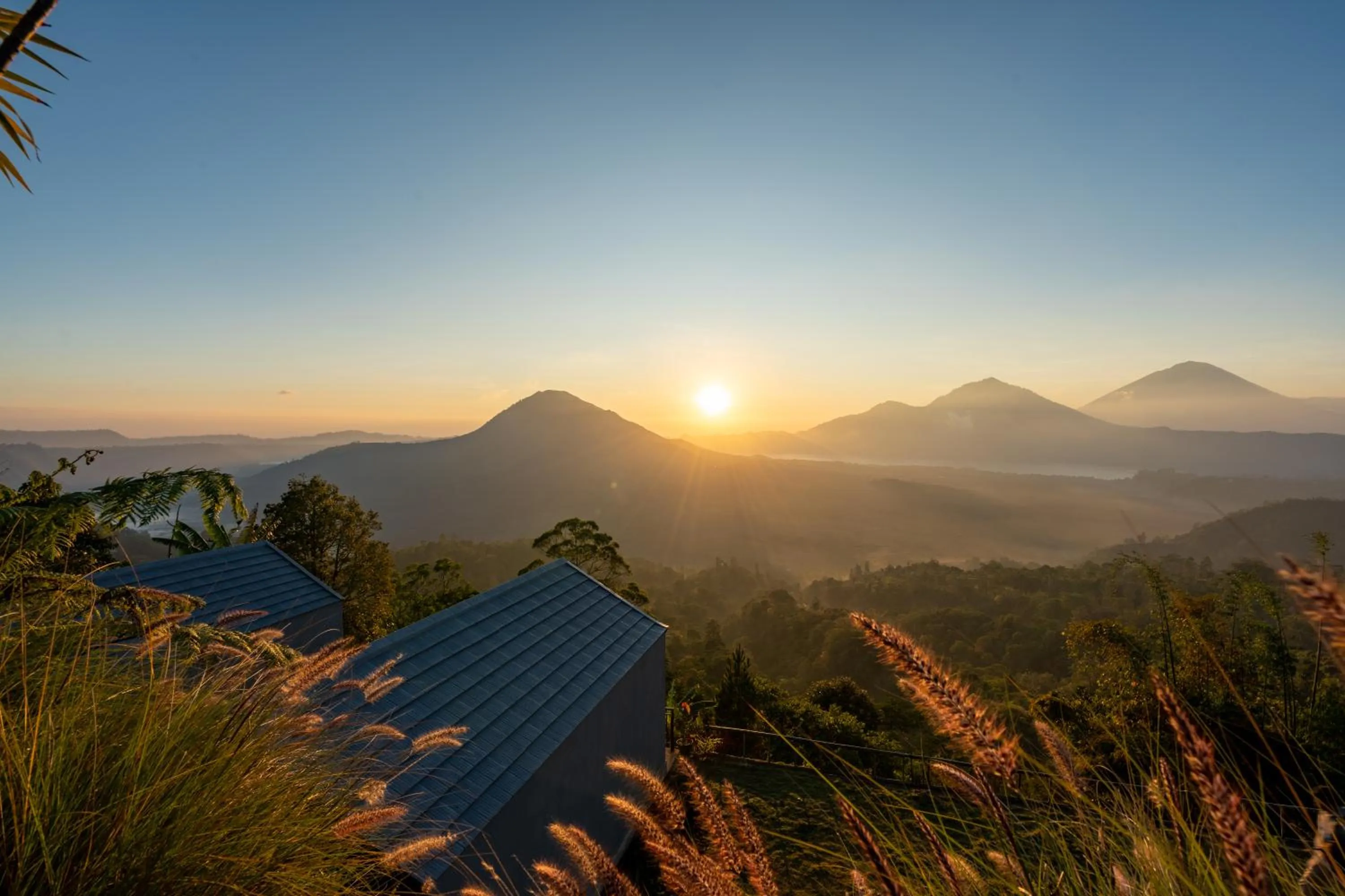 Natural landscape in Tegal Sari Cabin Kintamani