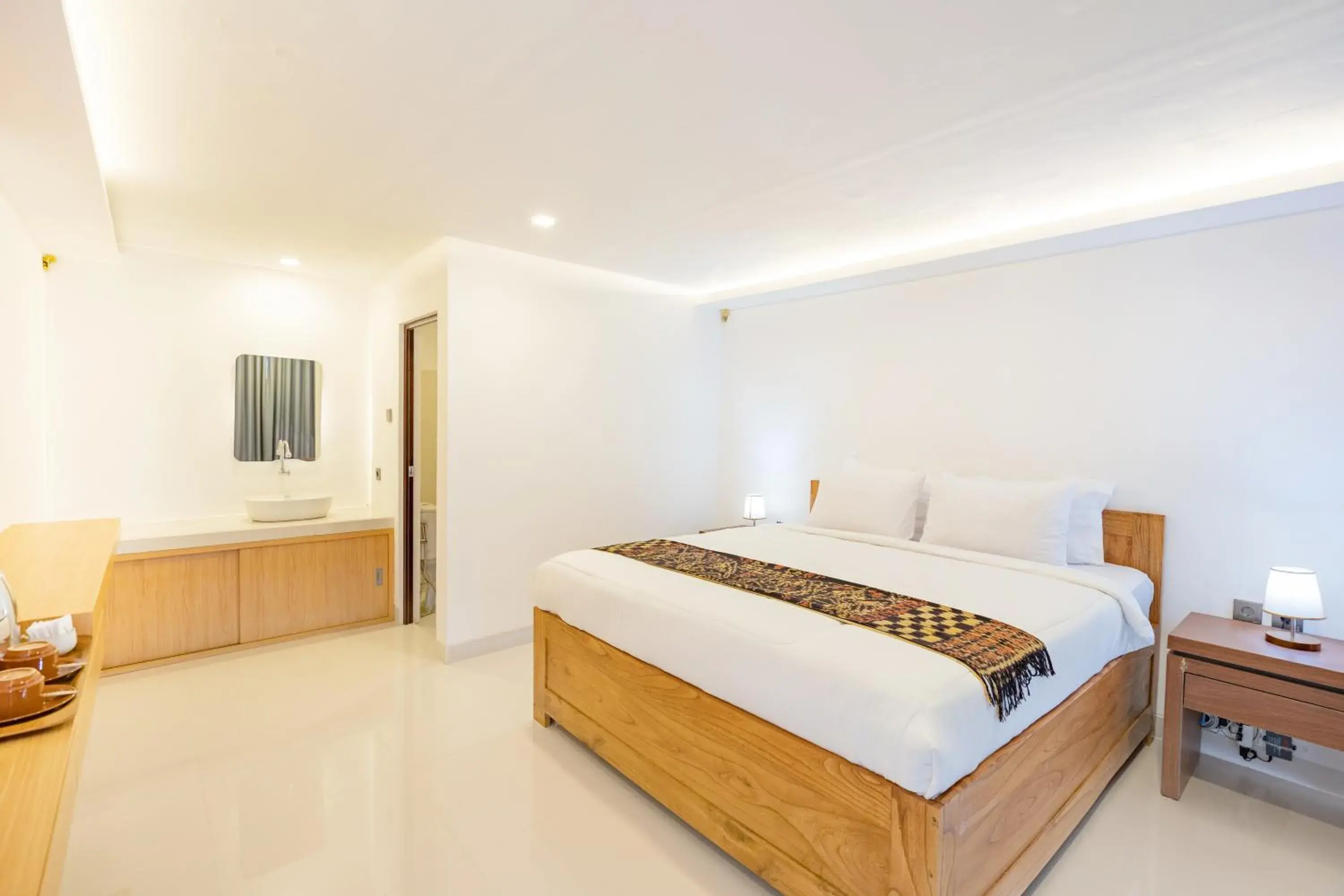 Bed in Tegal Sari Cabin Kintamani Bed in Tegal Sari Cabin Kintamani