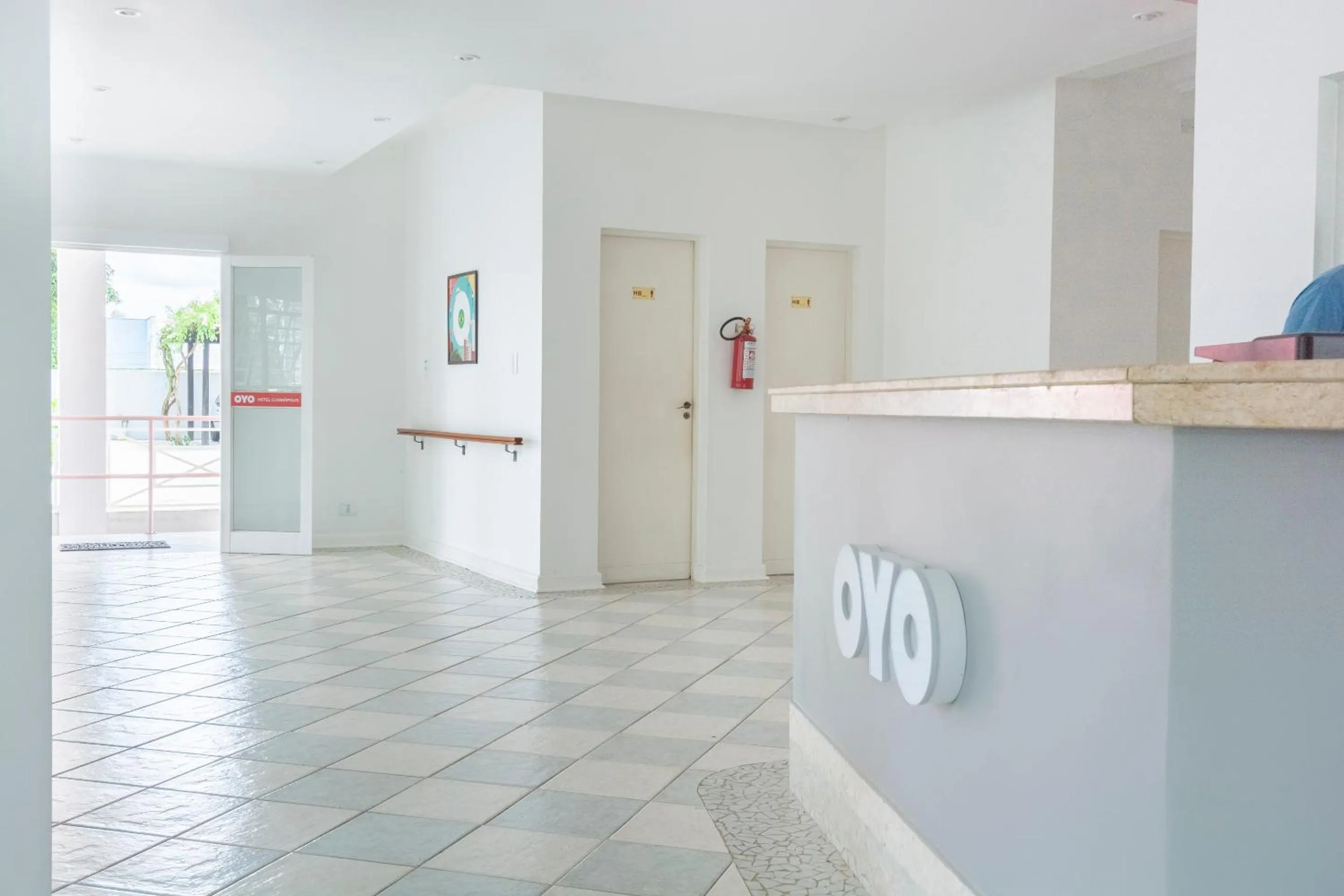 Lobby or reception in OYO Hotel Cosmópolis, Sao Paulo