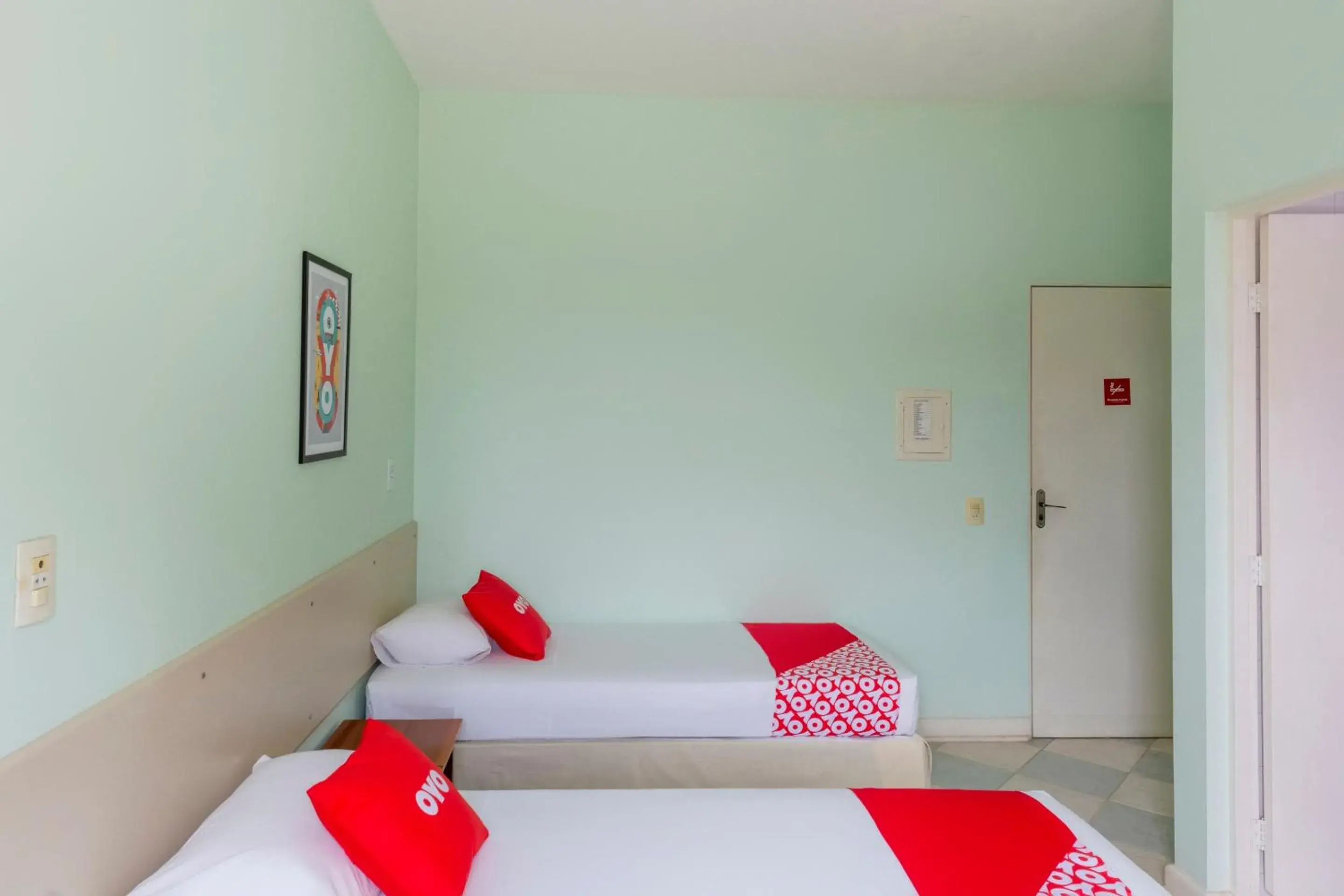 Bedroom, Bed in OYO Hotel Cosmópolis, Sao Paulo Bedroom, Bed in OYO Hotel Cosmópolis, Sao Paulo