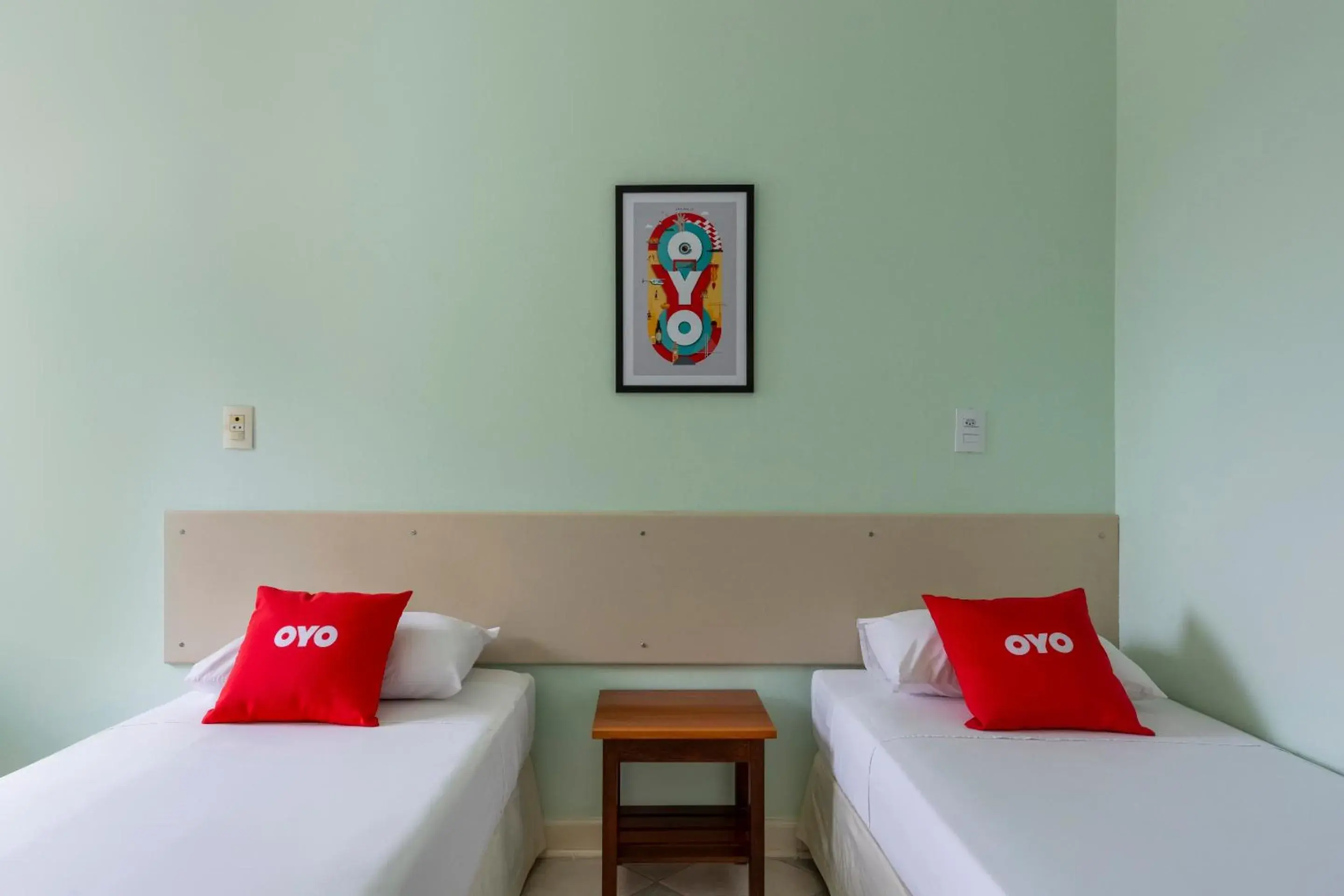 Bedroom, Bed in OYO Hotel Cosmópolis, Sao Paulo Bedroom, Bed in OYO Hotel Cosmópolis, Sao Paulo