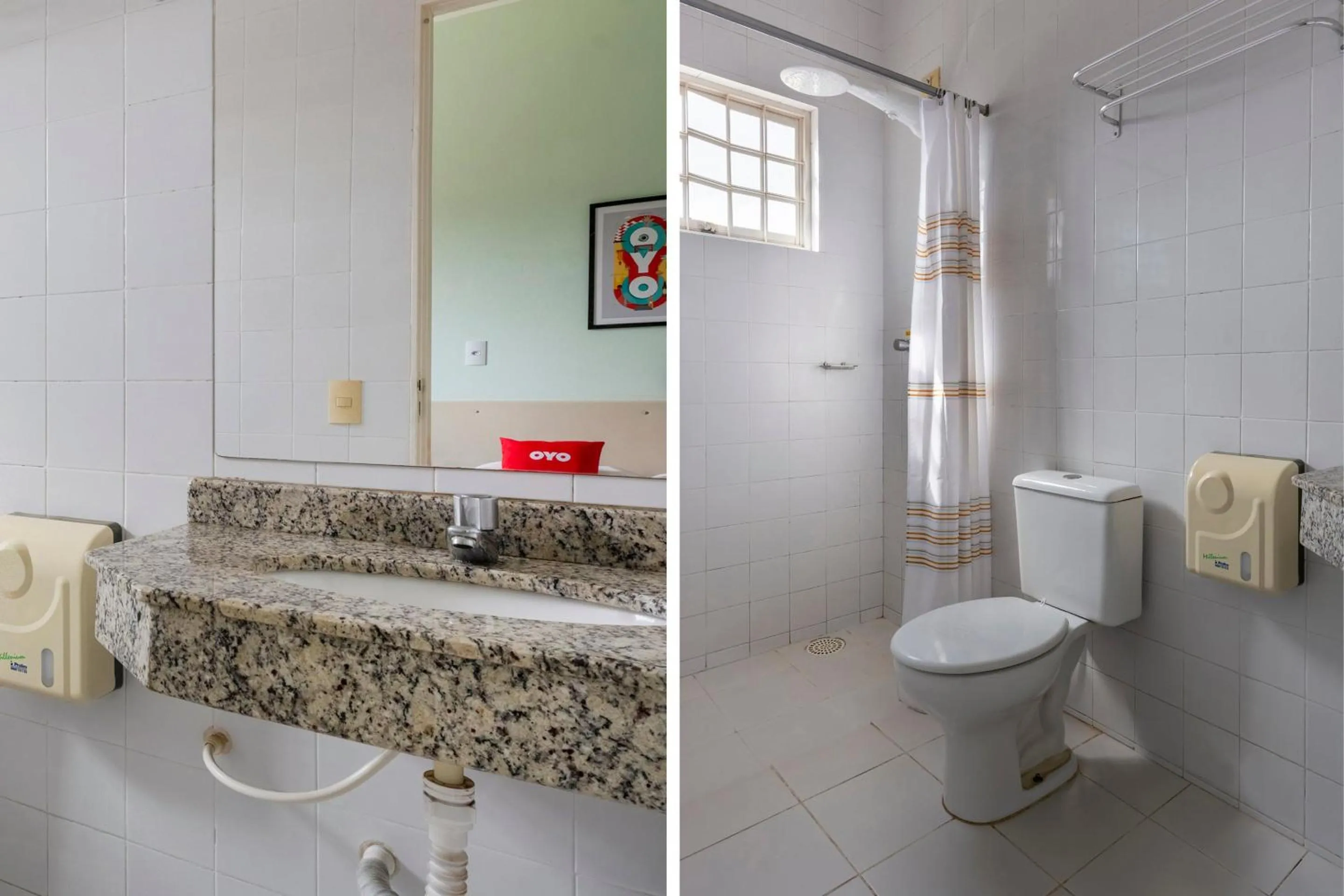 Bathroom in OYO Hotel Cosmópolis, Sao Paulo