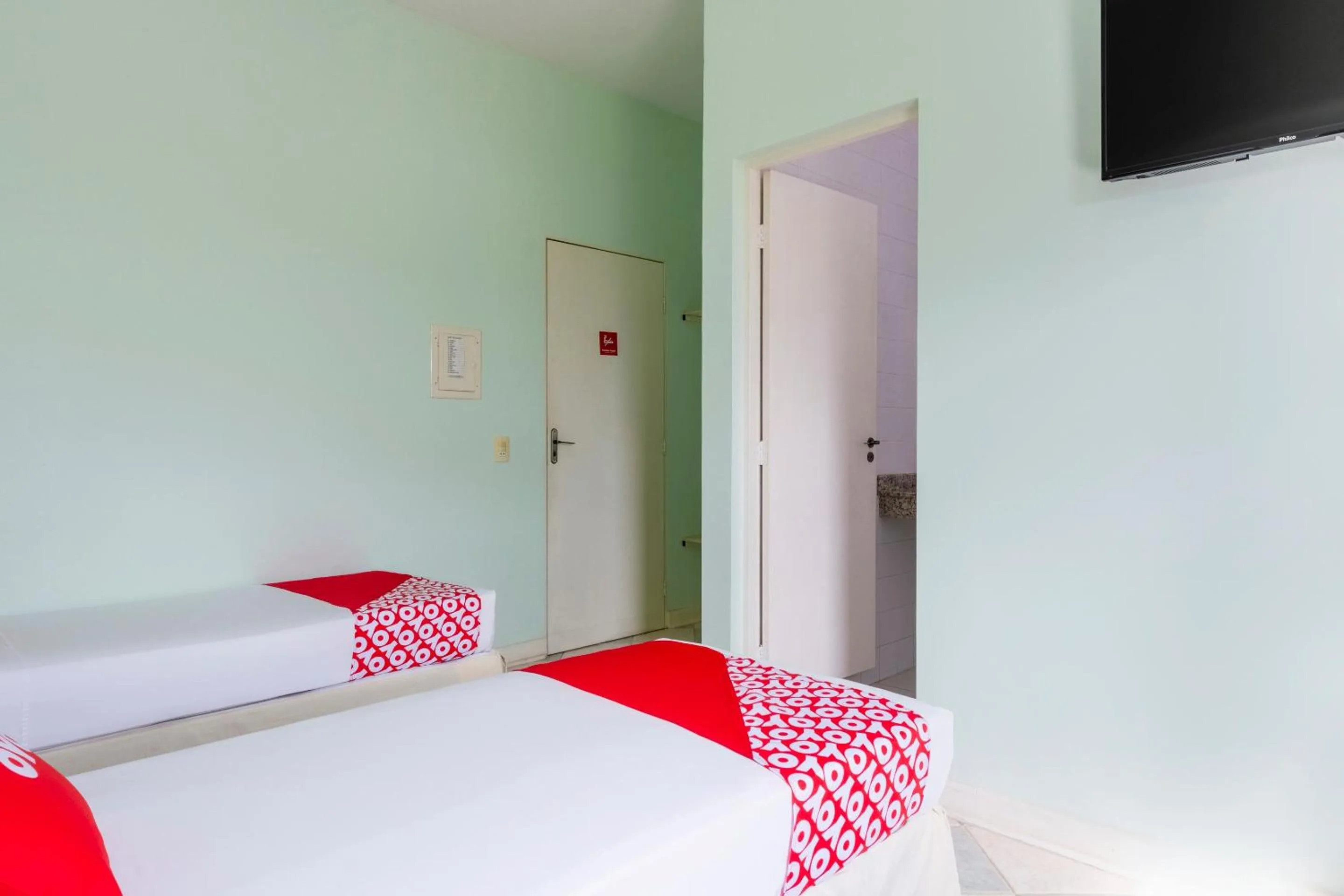 Bedroom, Bed in OYO Hotel Cosmópolis, Sao Paulo