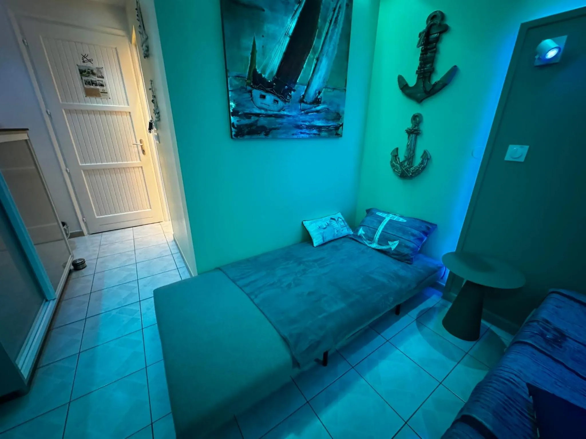 Bed in Residence de la Baie - Anse Mitan