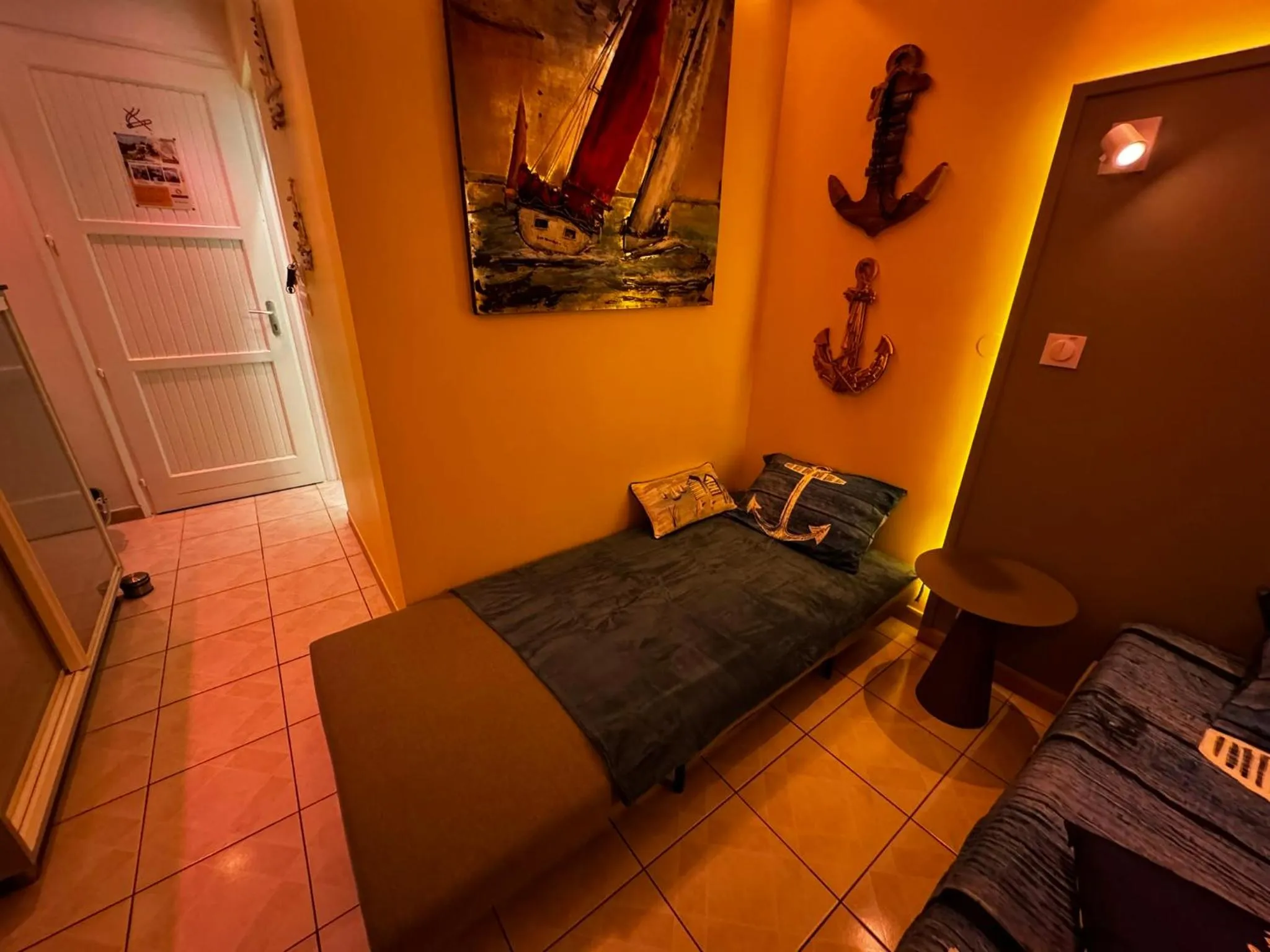 Bed in Residence de la Baie - Anse Mitan