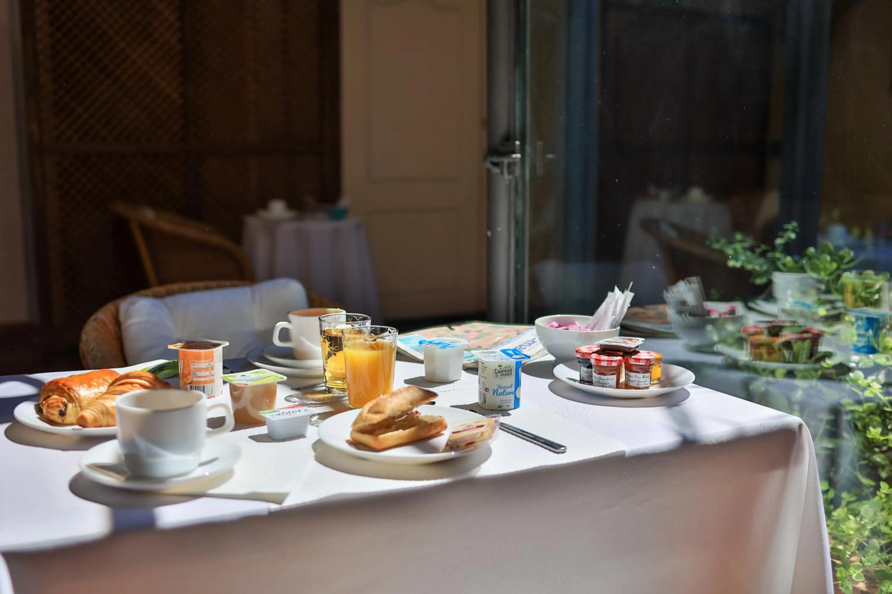 Breakfast in Hôtel Playa