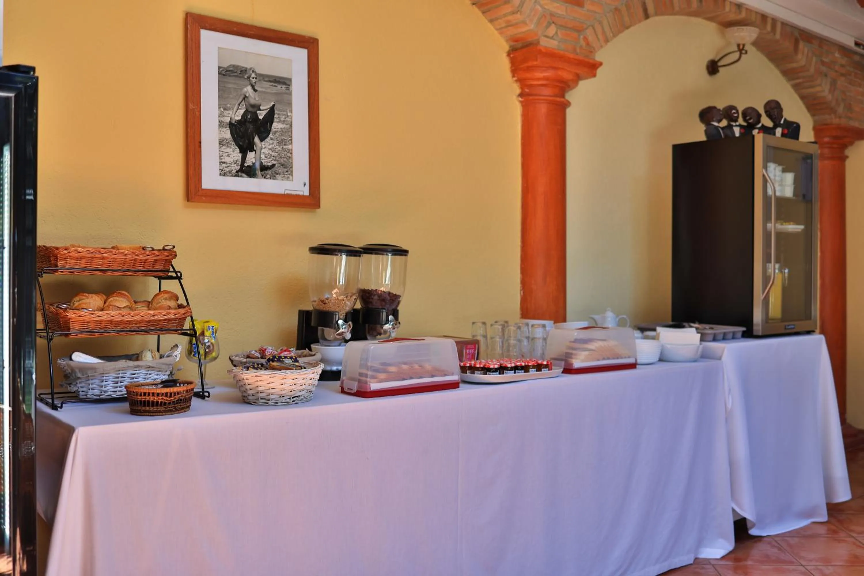 Food and drinks in Hôtel Playa