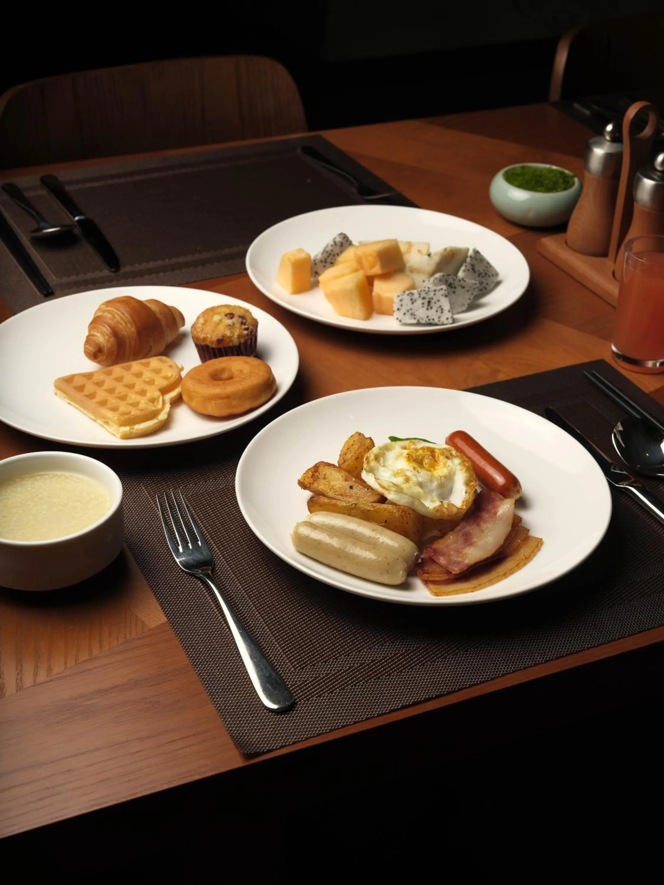 Breakfast in Baytop Living of Guangzhou Drimin House Hotel - Canton Fair Free Shuttle Bus