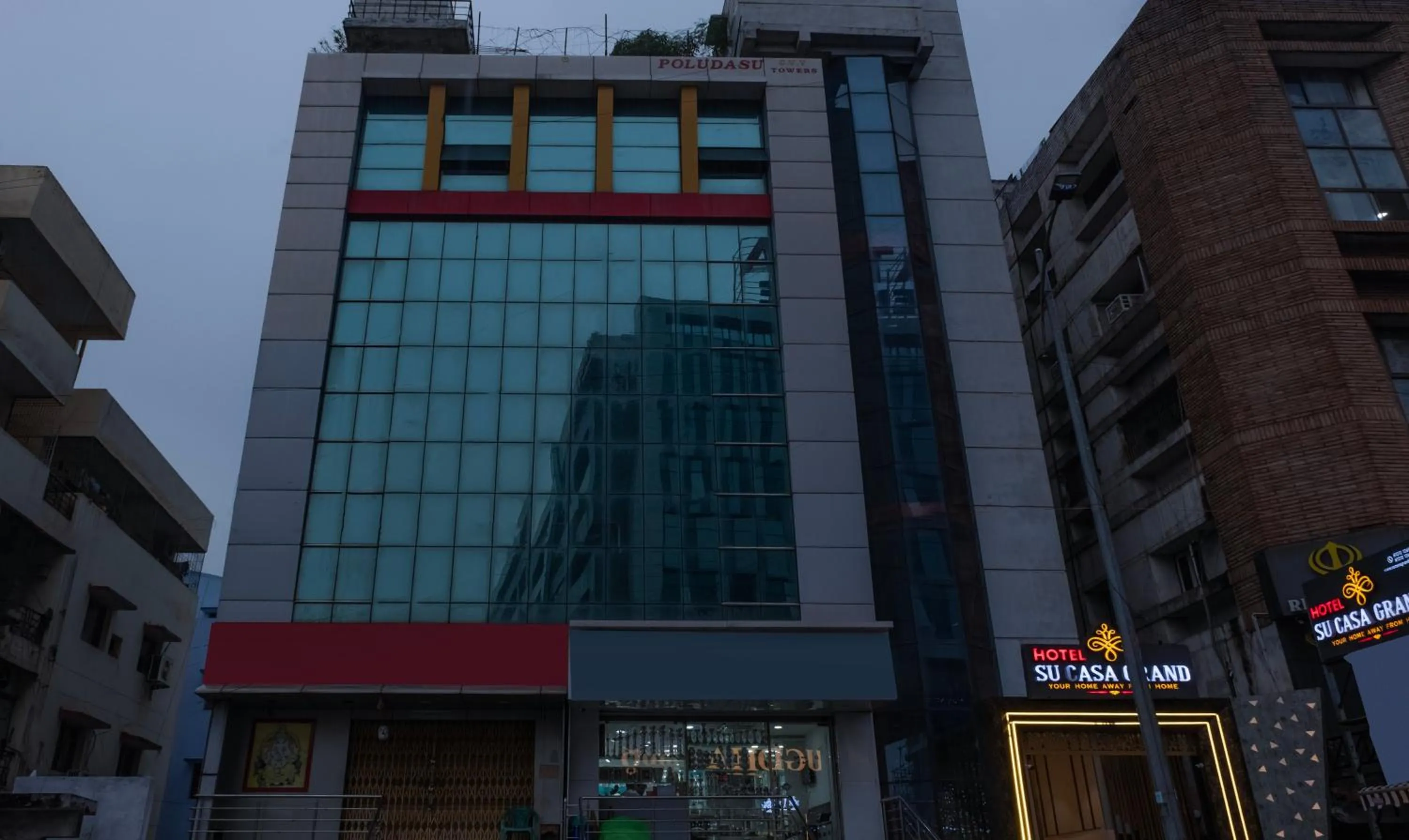 Property building in Treebo Su Casa Grand