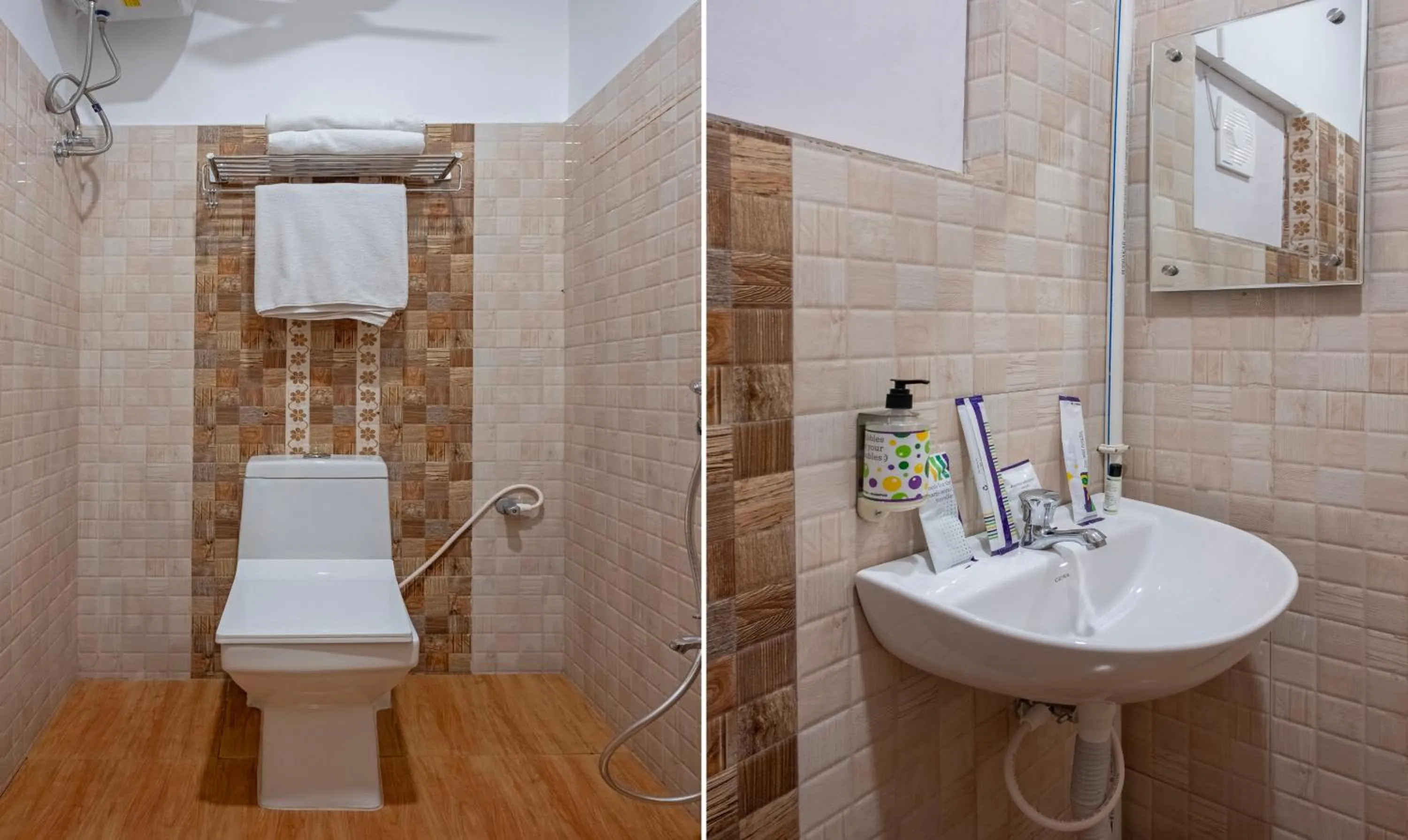 Shower in Treebo Su Casa Grand