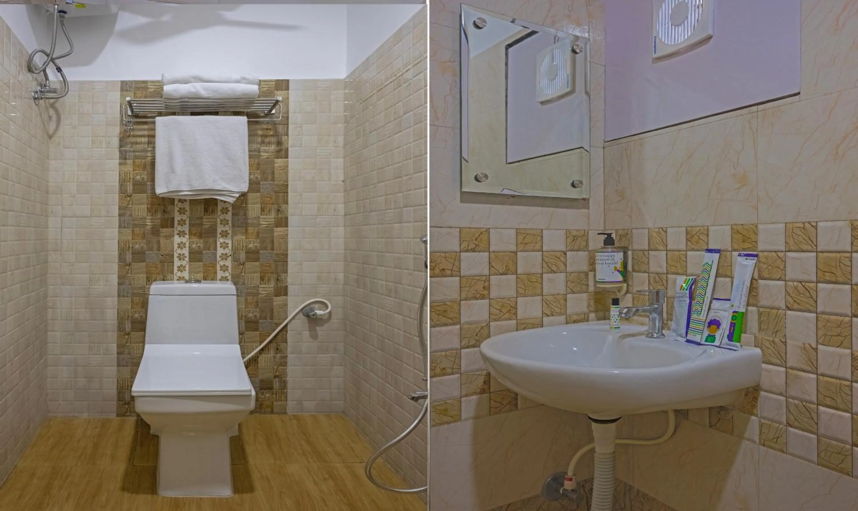 Shower in Treebo Su Casa Grand