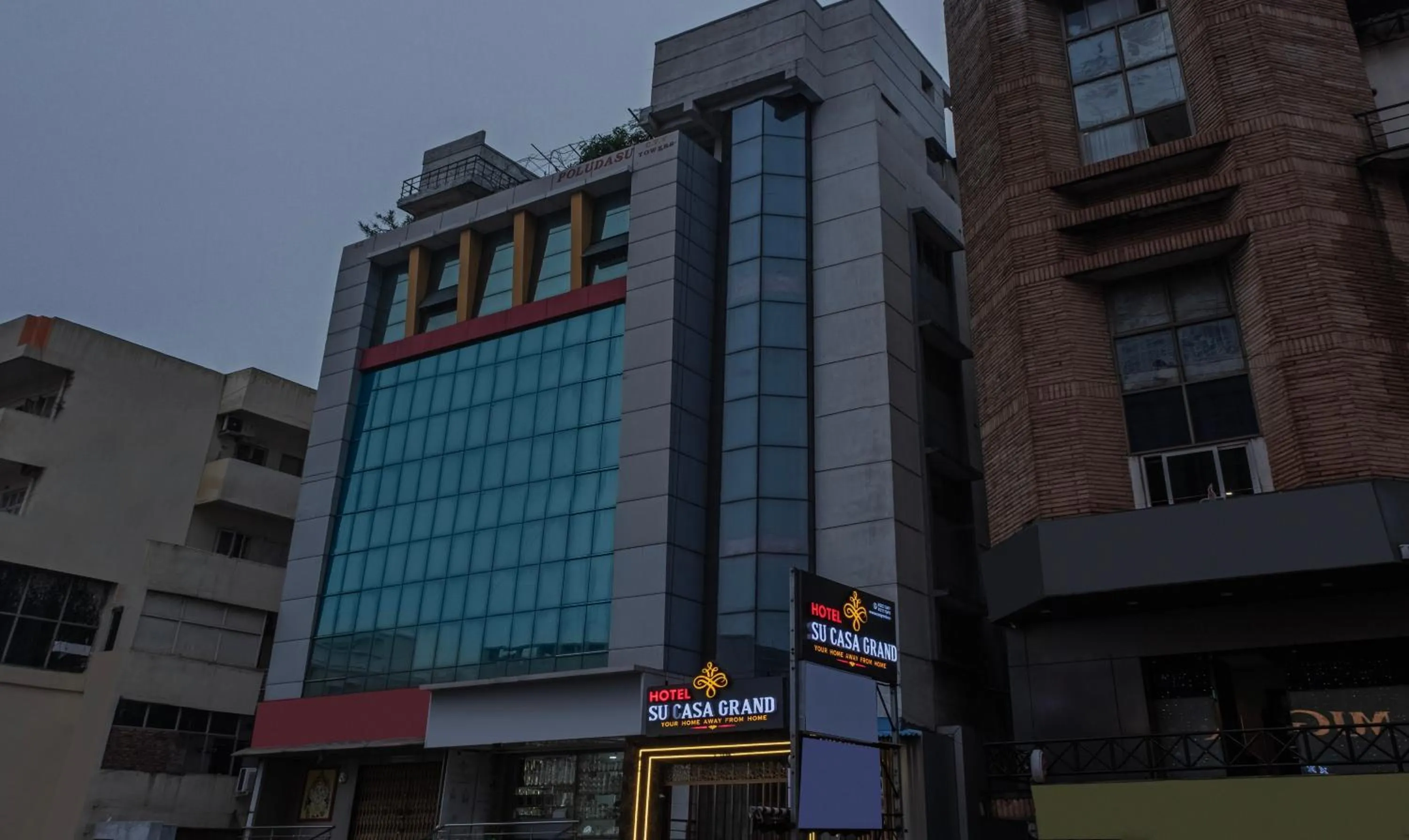 Property building in Treebo Su Casa Grand