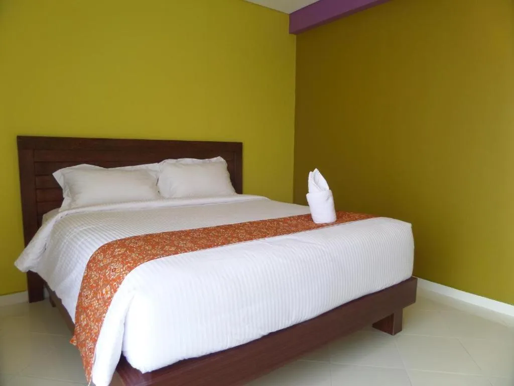 Bed in Alkyfa Hotel Bali