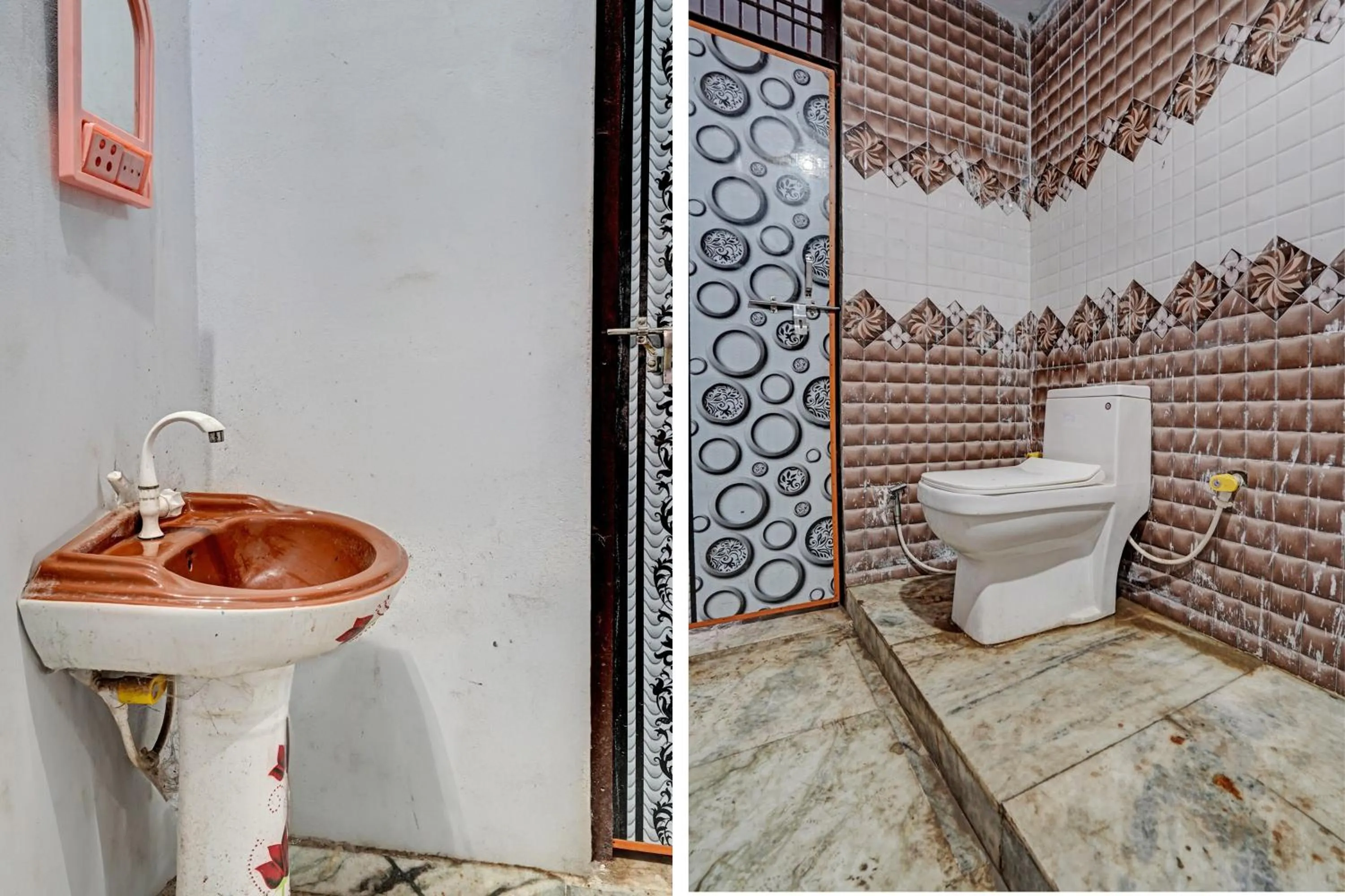 Bathroom in Hotel O by OYO Rudhra