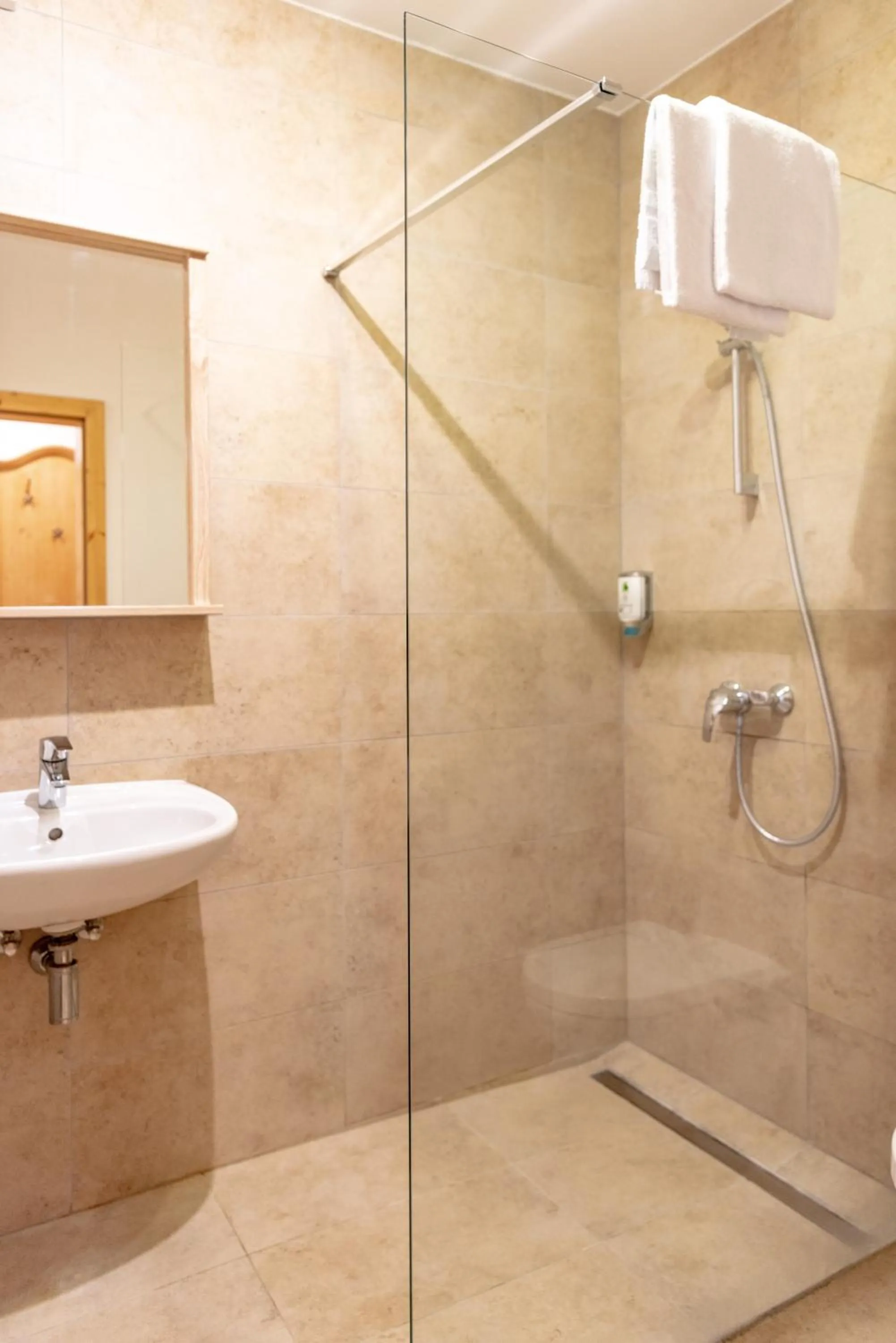 Bathroom in Hotel Stanglbräu