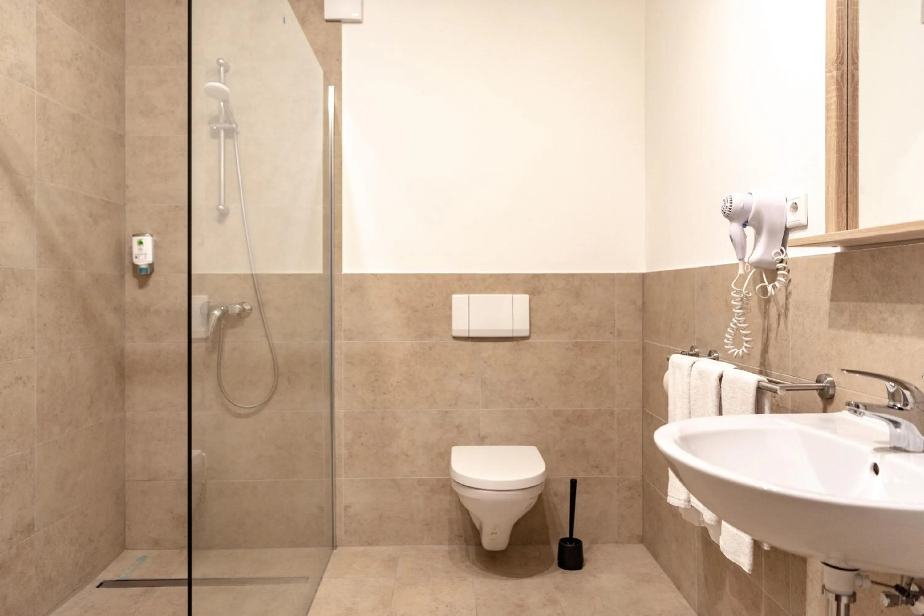 Bathroom in Hotel Stanglbräu