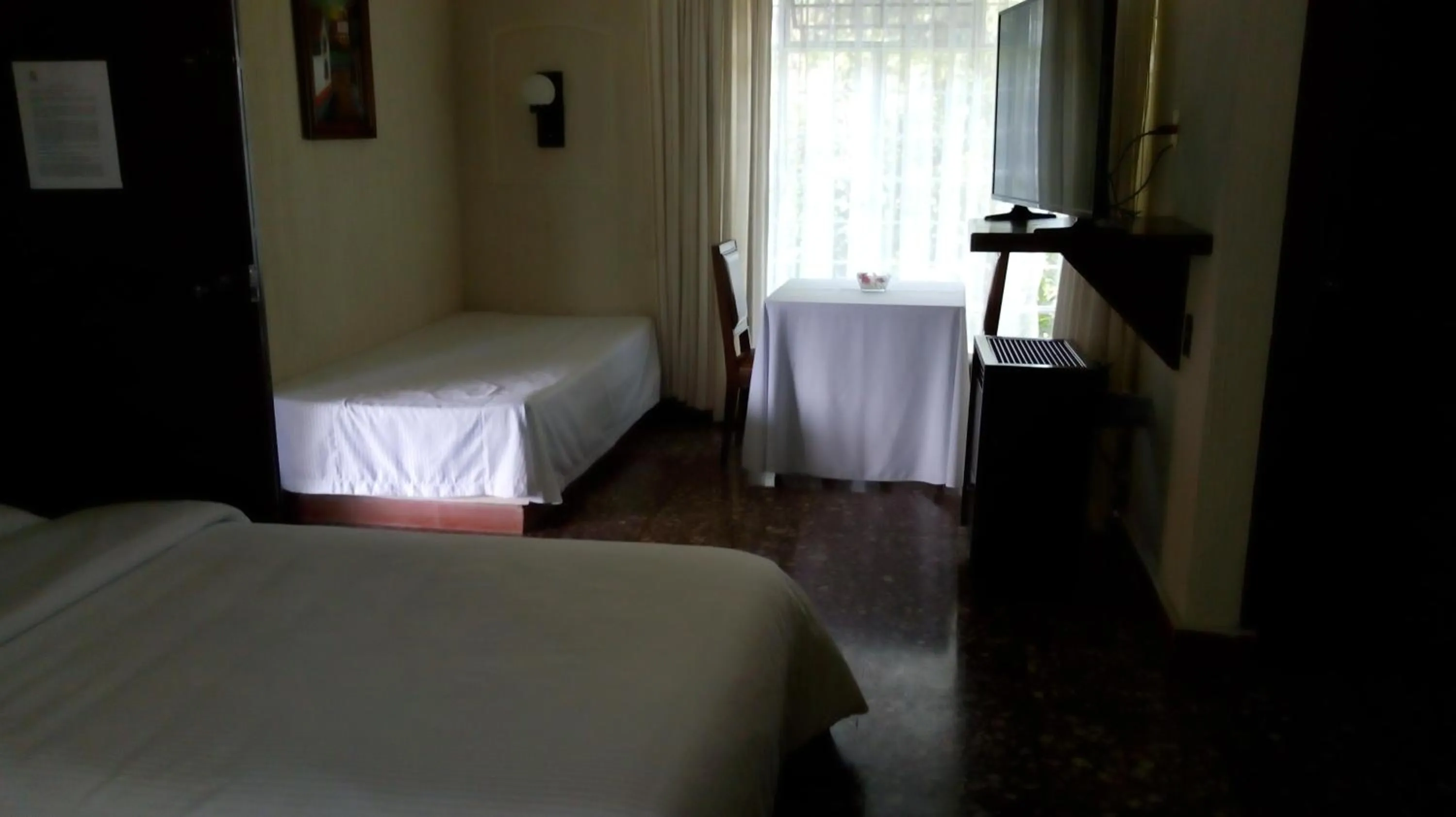 Bed in Hotel Mi Ranchito