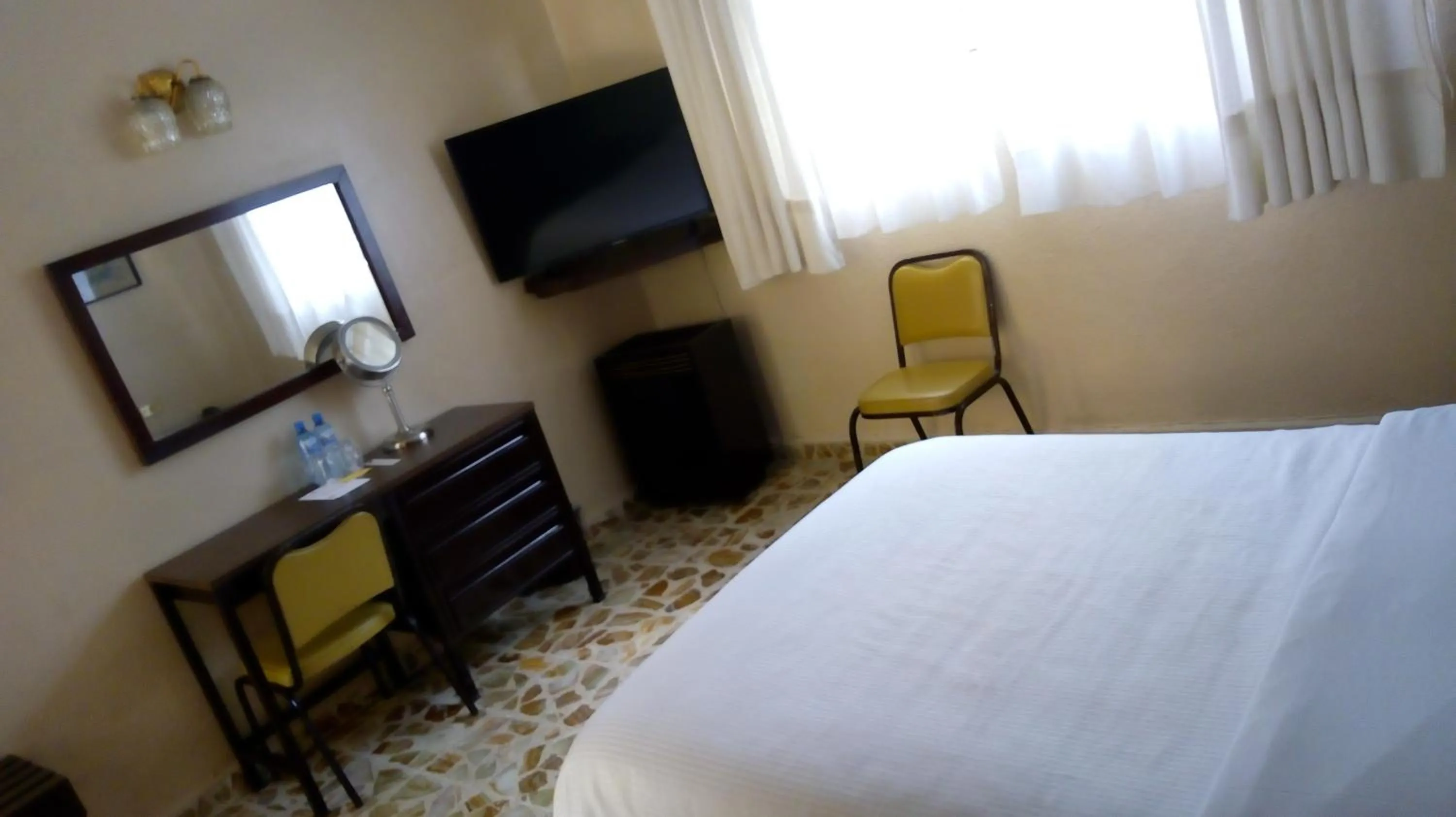 Bed in Hotel Mi Ranchito
