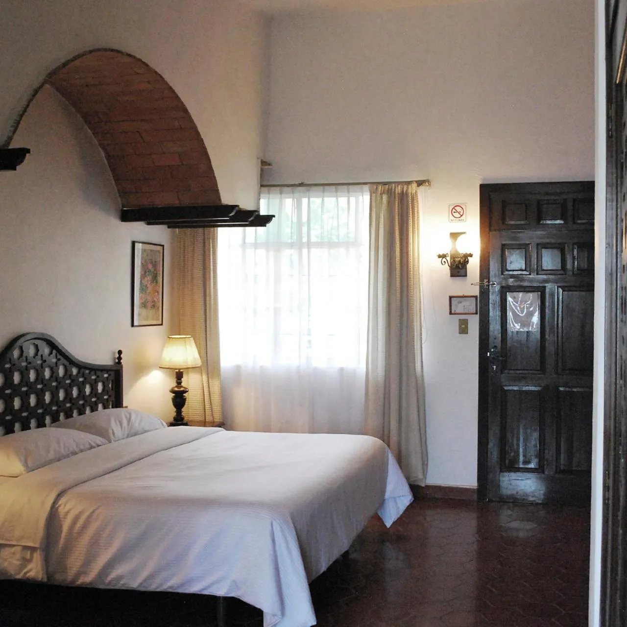 Bed in Hotel Mi Ranchito