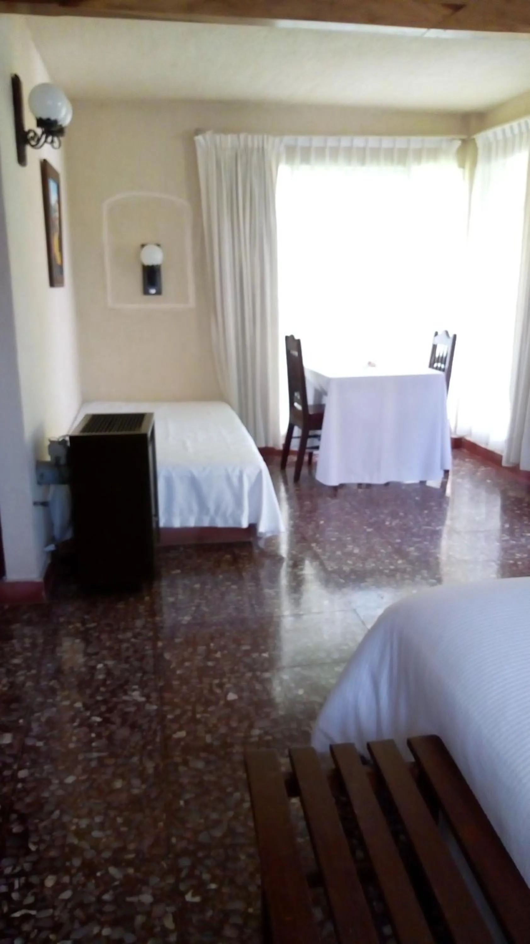 Bed in Hotel Mi Ranchito