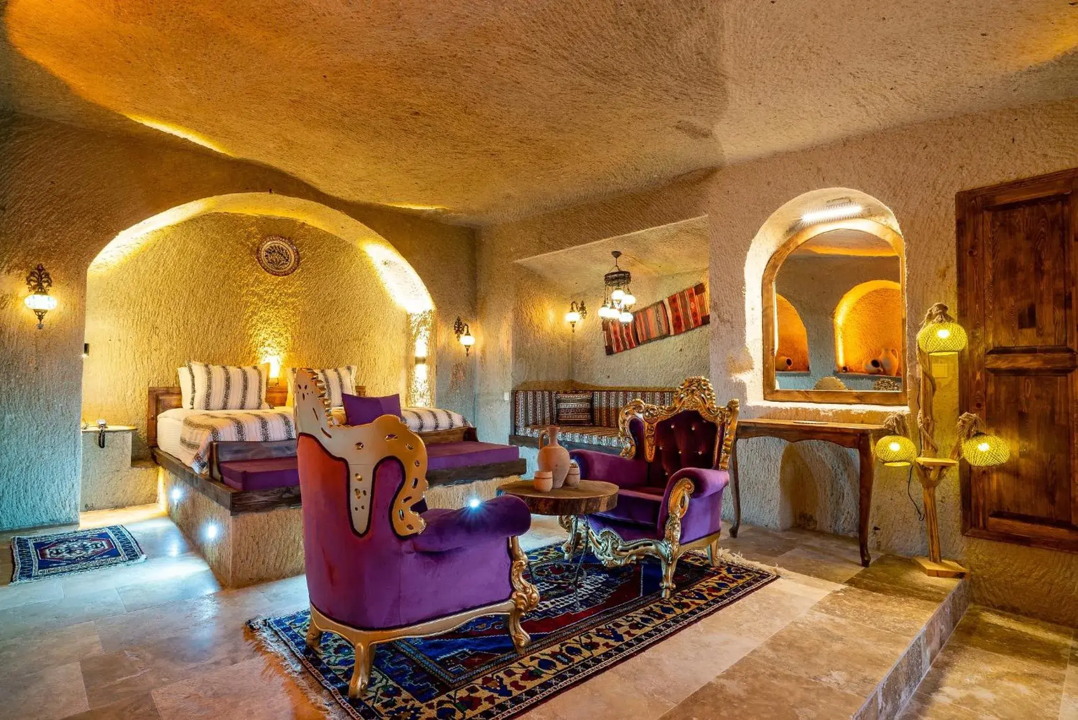 Deluxe Queen Room in Cappanar Cave Hotel Deluxe Queen Room in Cappanar Cave Hotel