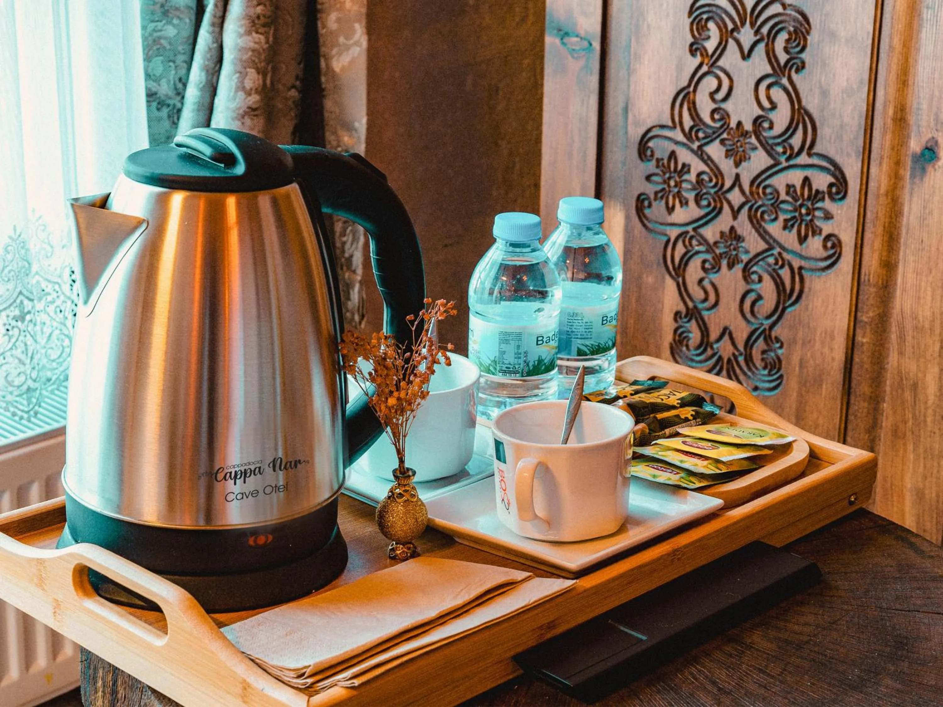 Coffee/tea facilities in Cappanar Cave Hotel