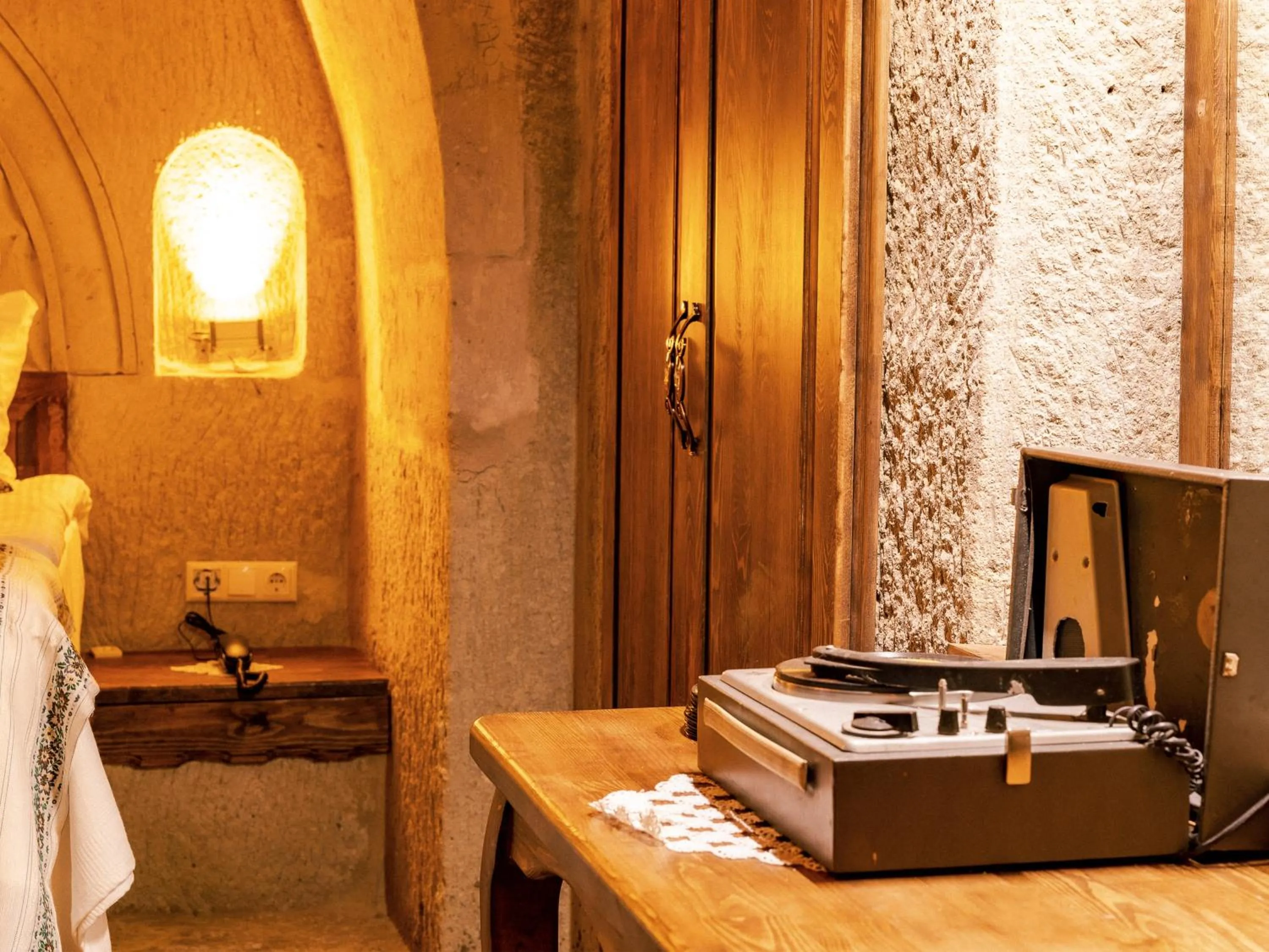 Decorative detail in Cappanar Cave Hotel