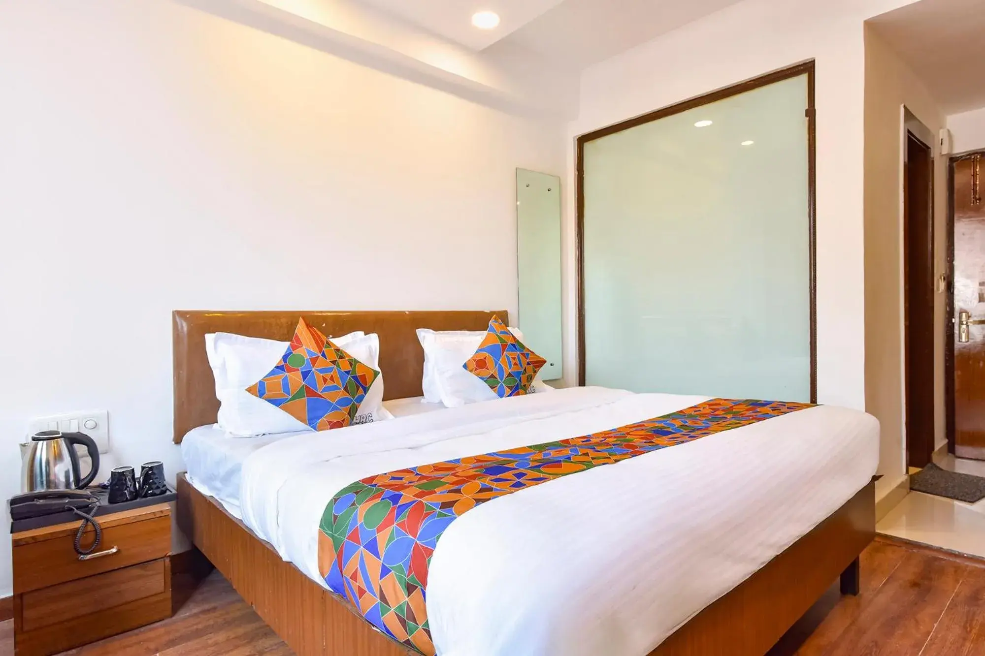 Bed in FabHotel Sikka Royal Classic - Mall road Bed in FabHotel Sikka Royal Classic - Mall road