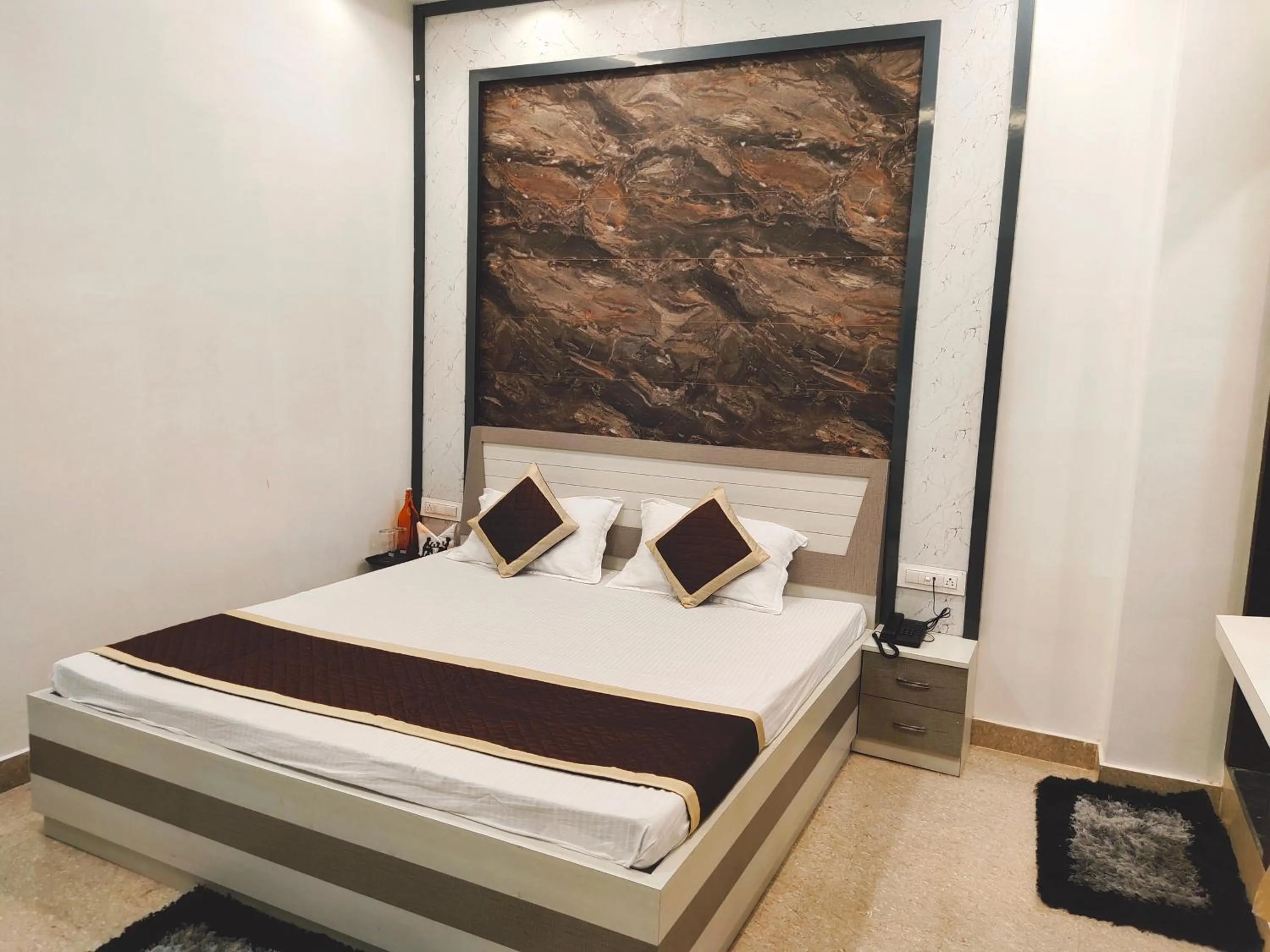 Bed in Hotel The Shree Jee Palace