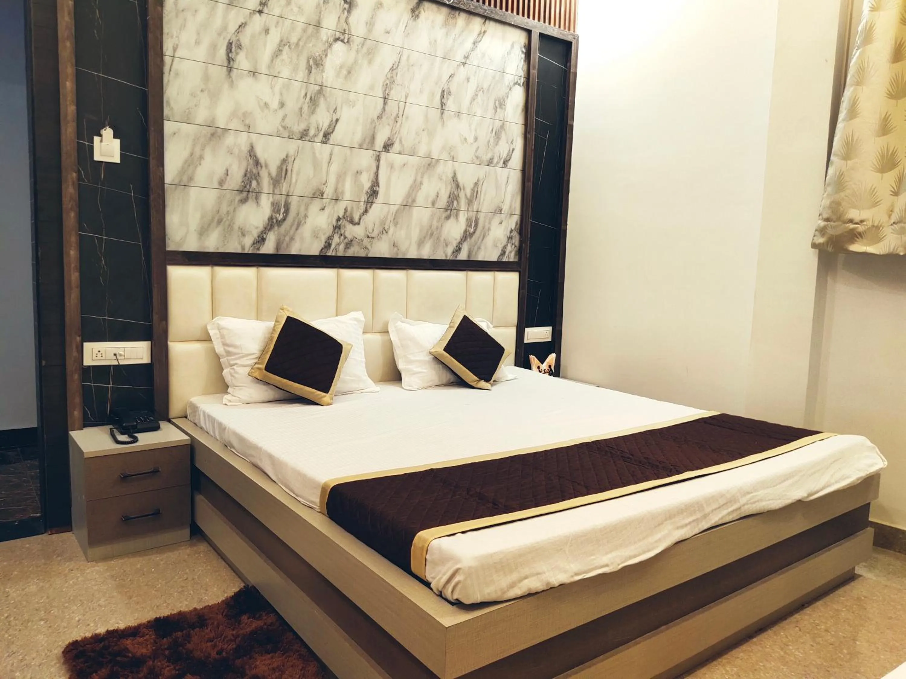 Bed in Hotel The Shree Jee Palace