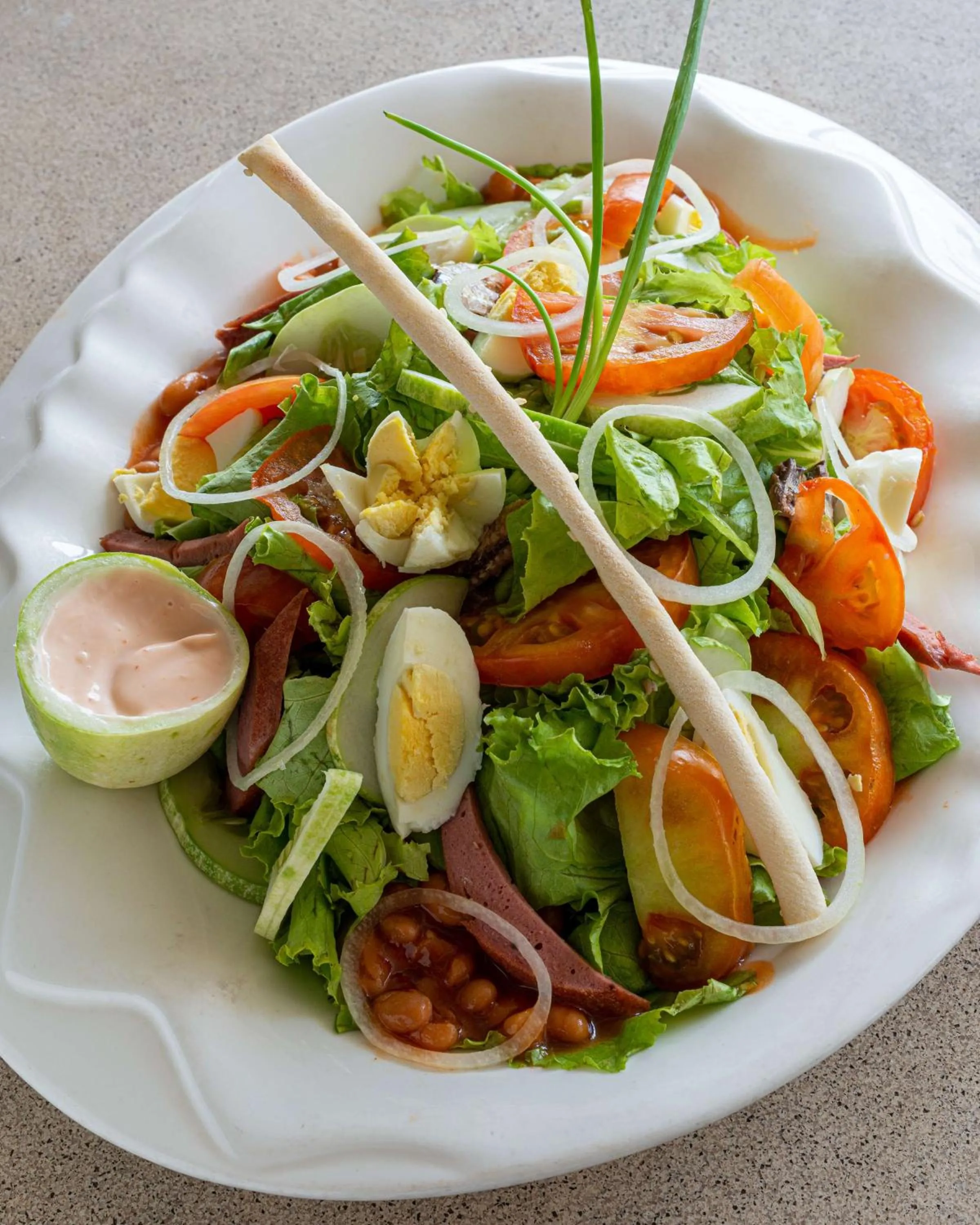 Continental breakfast in Radisson Blu Mammy Yoko Hotel