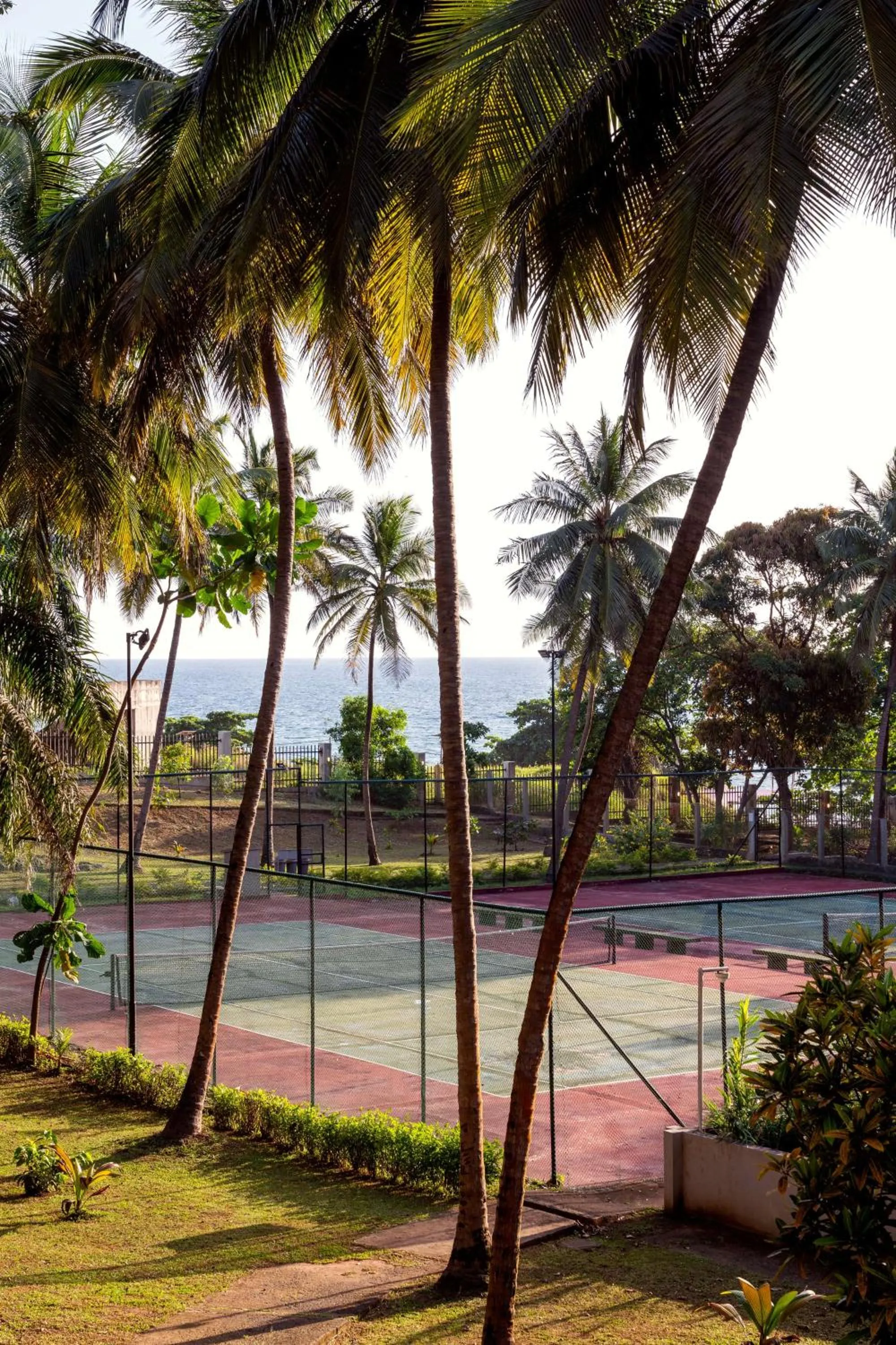 Tennis court in Radisson Blu Mammy Yoko Hotel