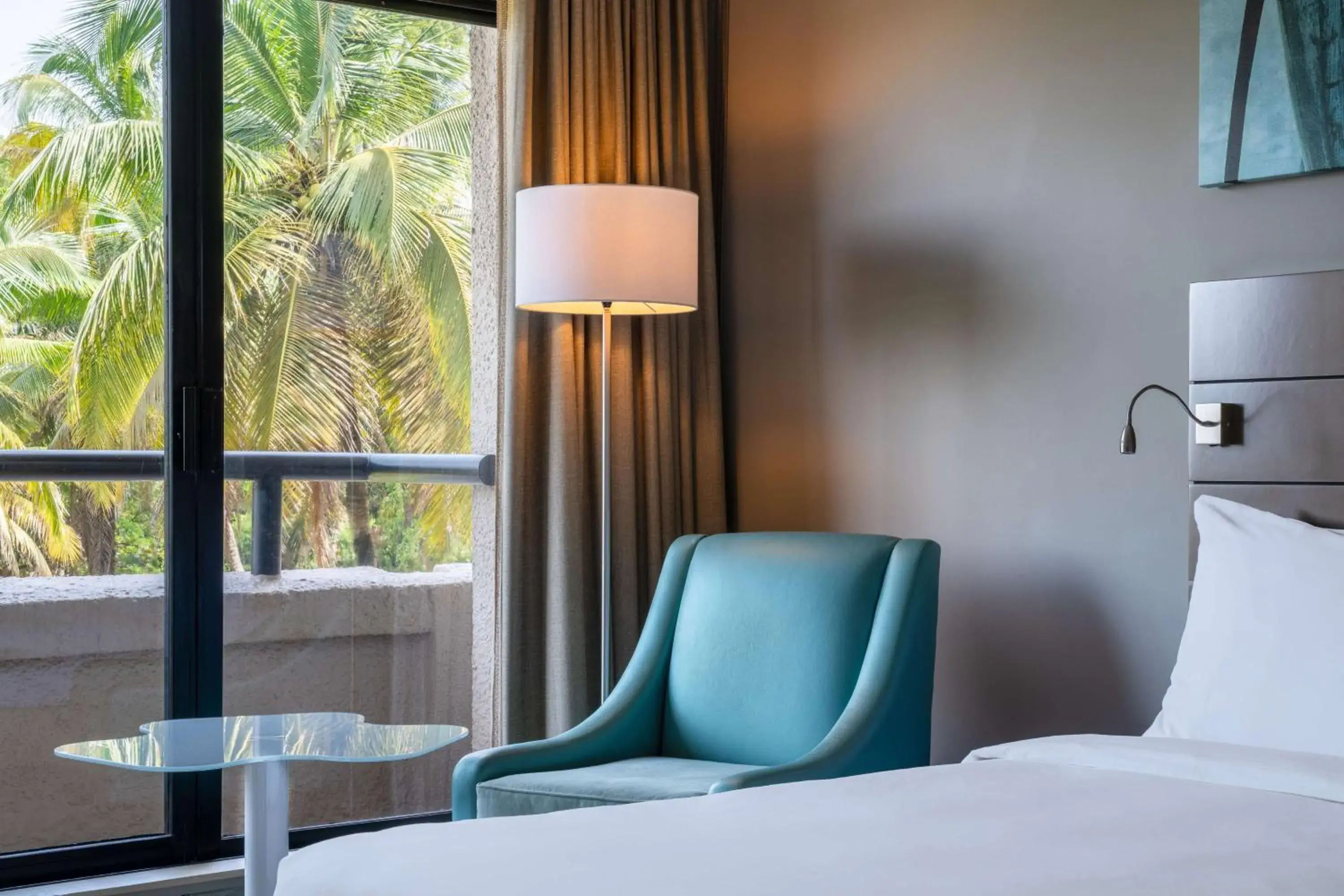 View (from property/room), Bed in Radisson Blu Mammy Yoko Hotel View (from property/room), Bed in Radisson Blu Mammy Yoko Hotel