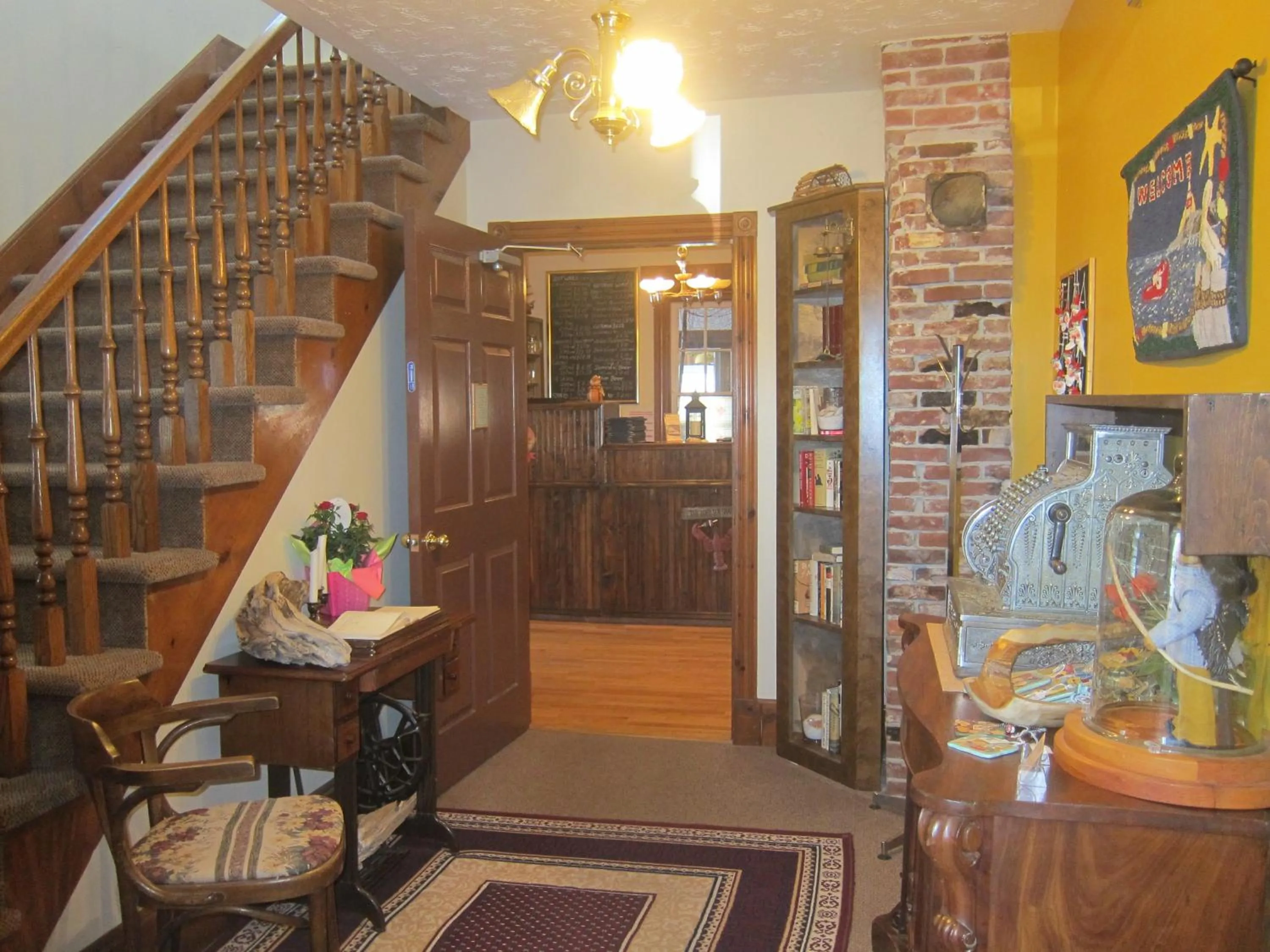 Lobby or reception in Salmon River Country Inn