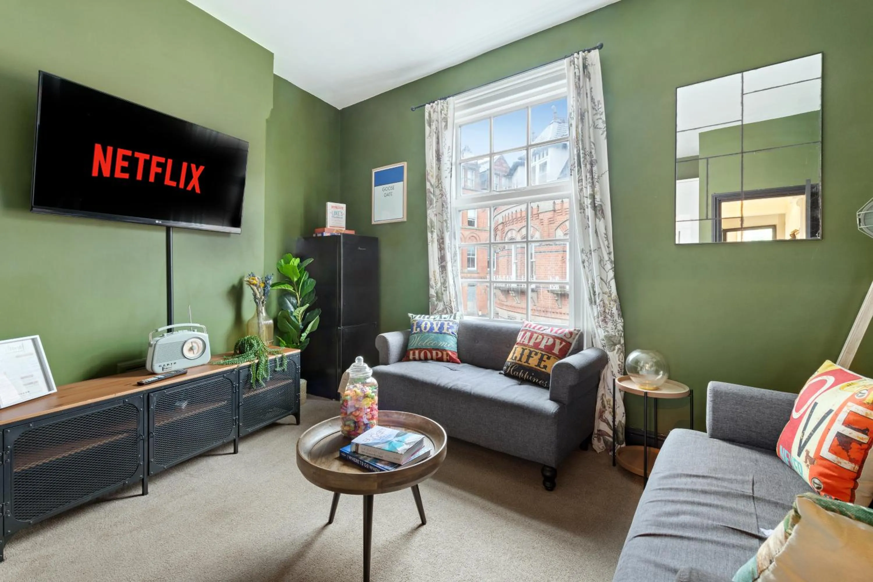 Living room in Hidden retreat in the heart of the city - 2 Bed Apt