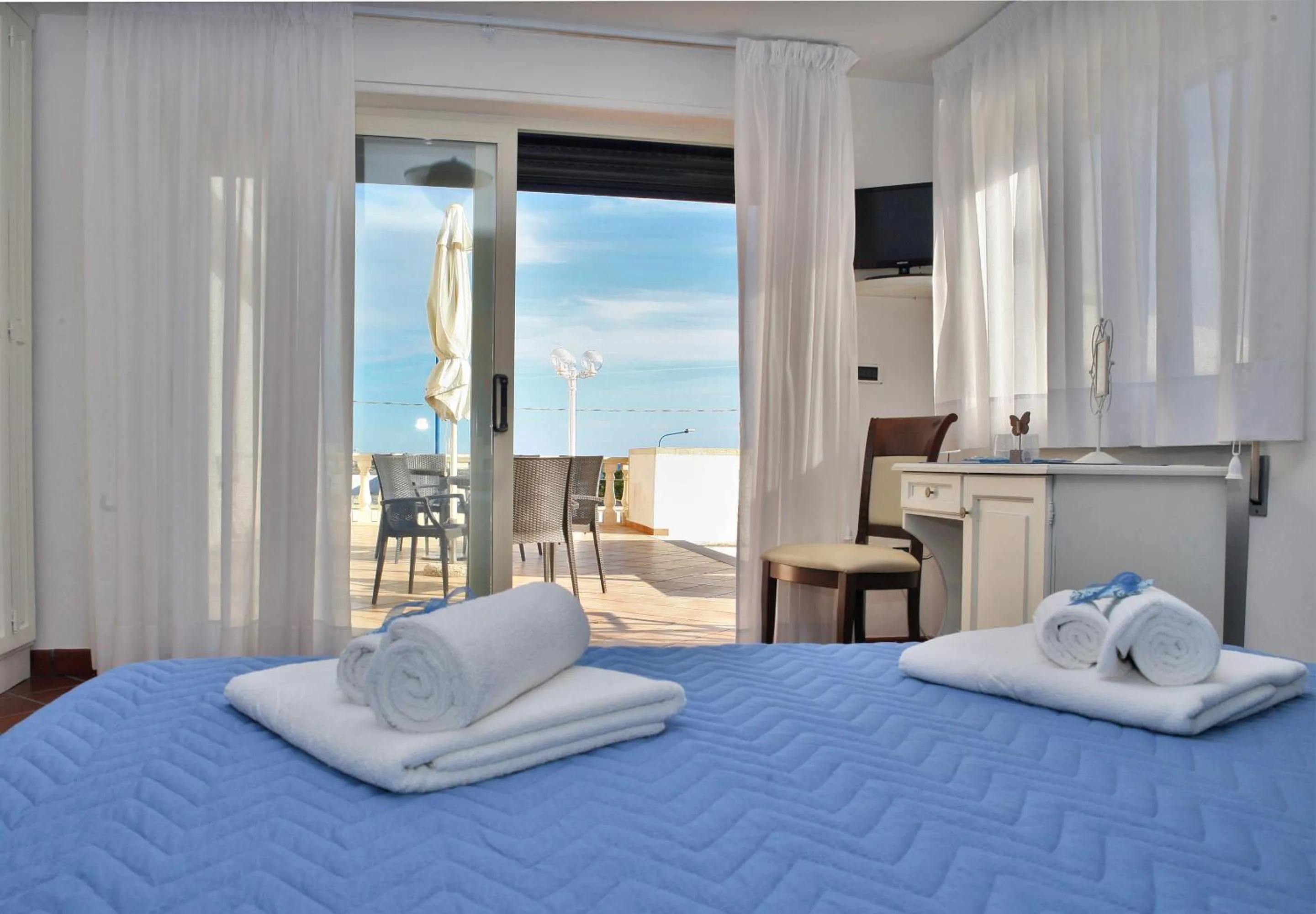 Bedroom, Bed in Hotel Villa Giovanna