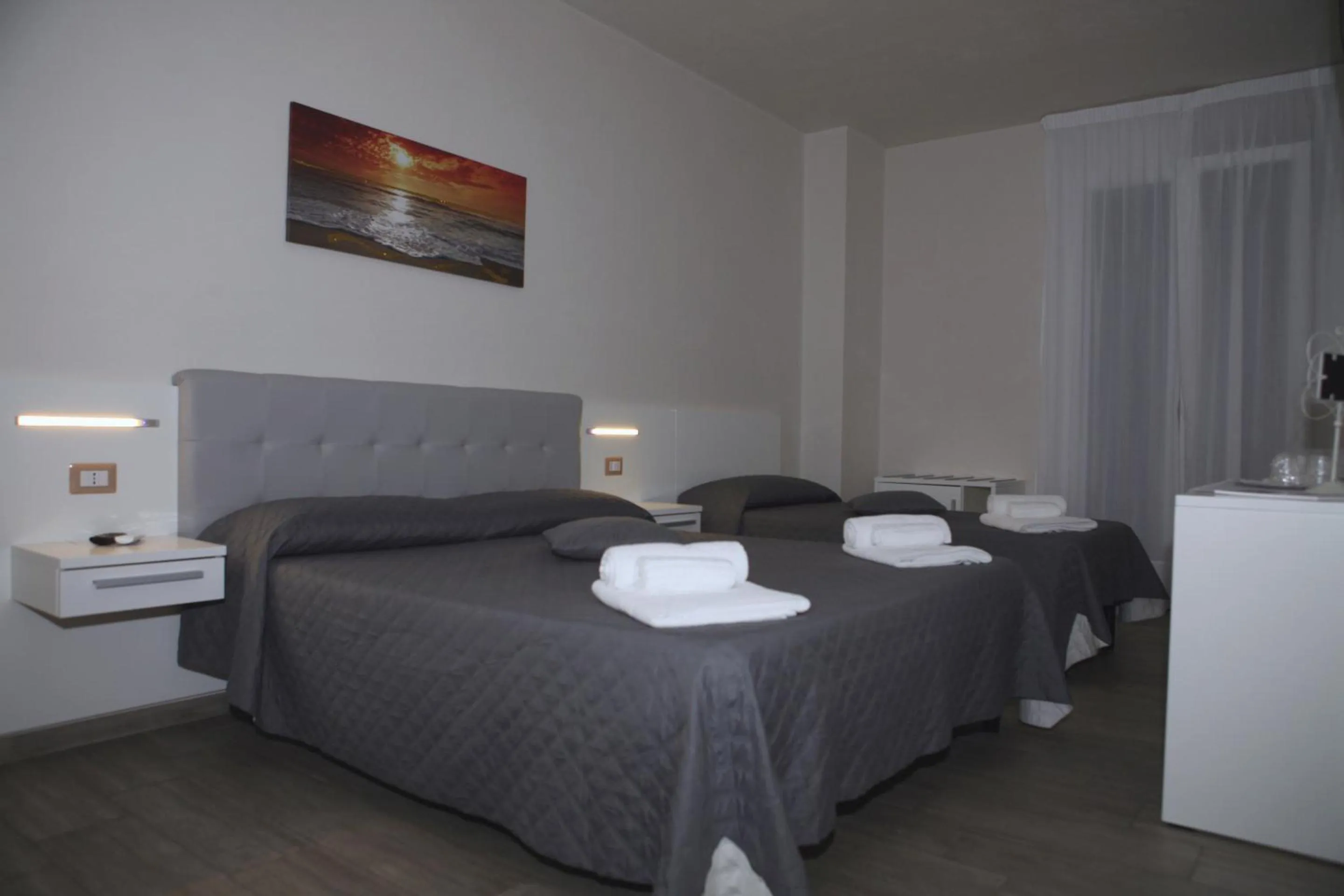 Bedroom, Bed in Hotel Villa Giovanna