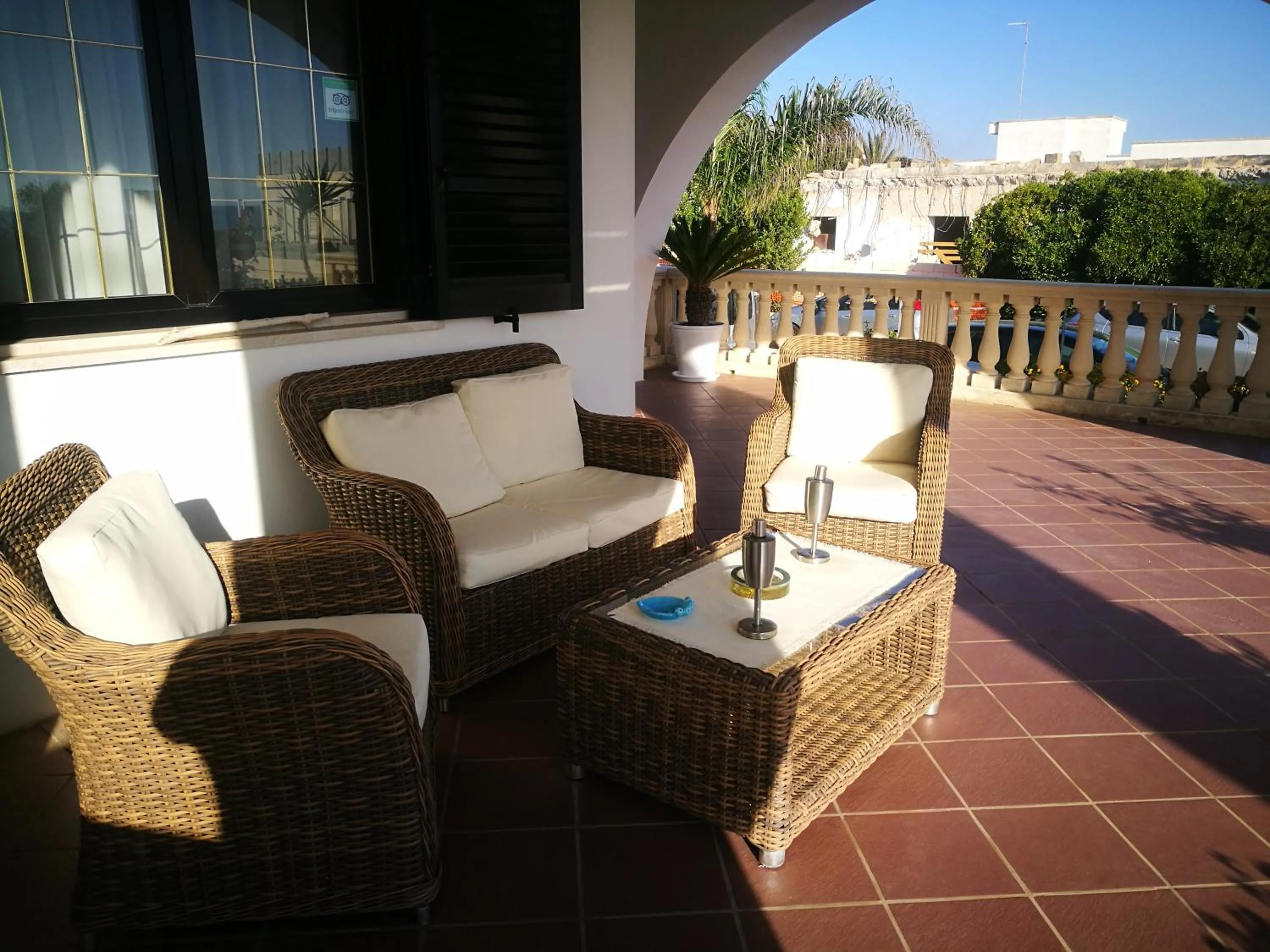 Balcony/Terrace in Hotel Villa Giovanna