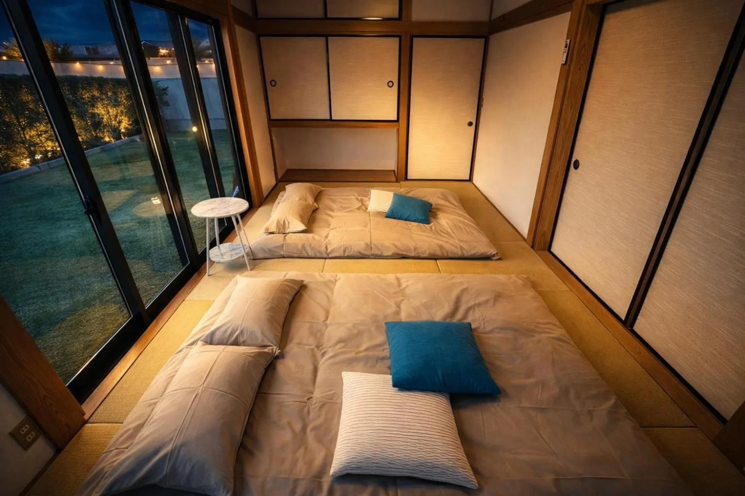 Photo of the whole room, Bed in Eternity Marina HOUSE ONJUKU