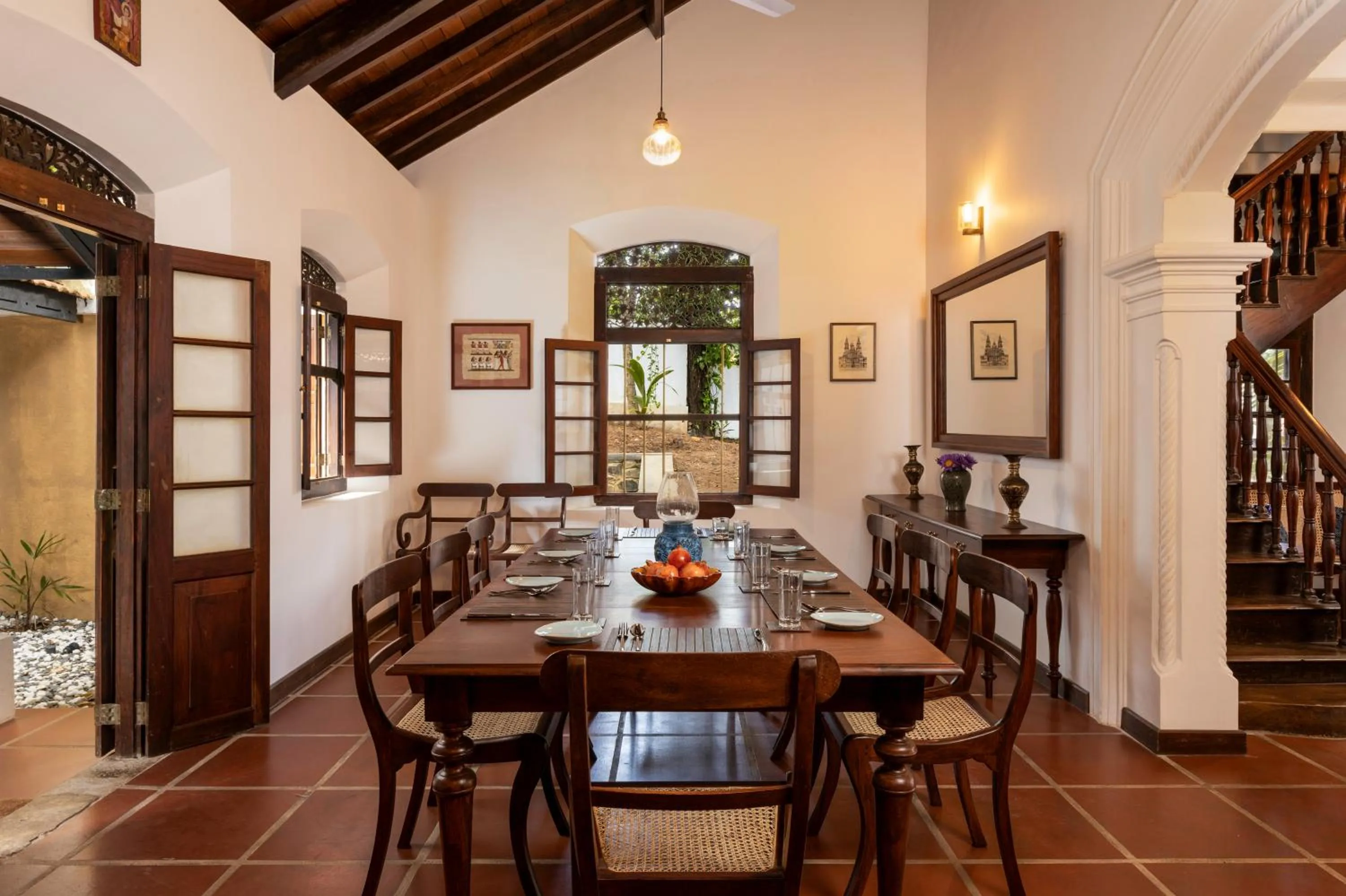 Dining area in Jetwing Galle Heritage Home
