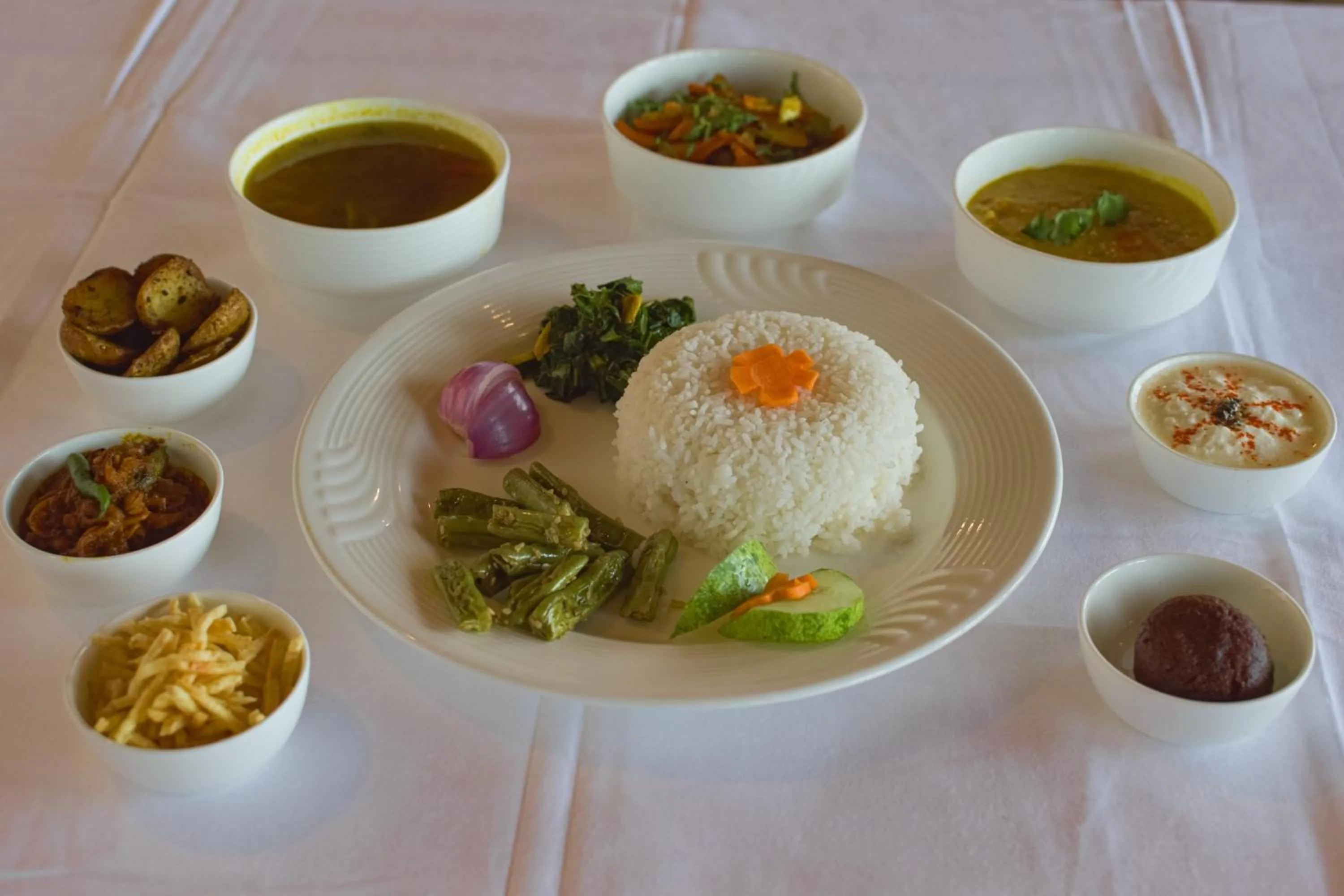 Restaurant/places to eat in La Das Treetops