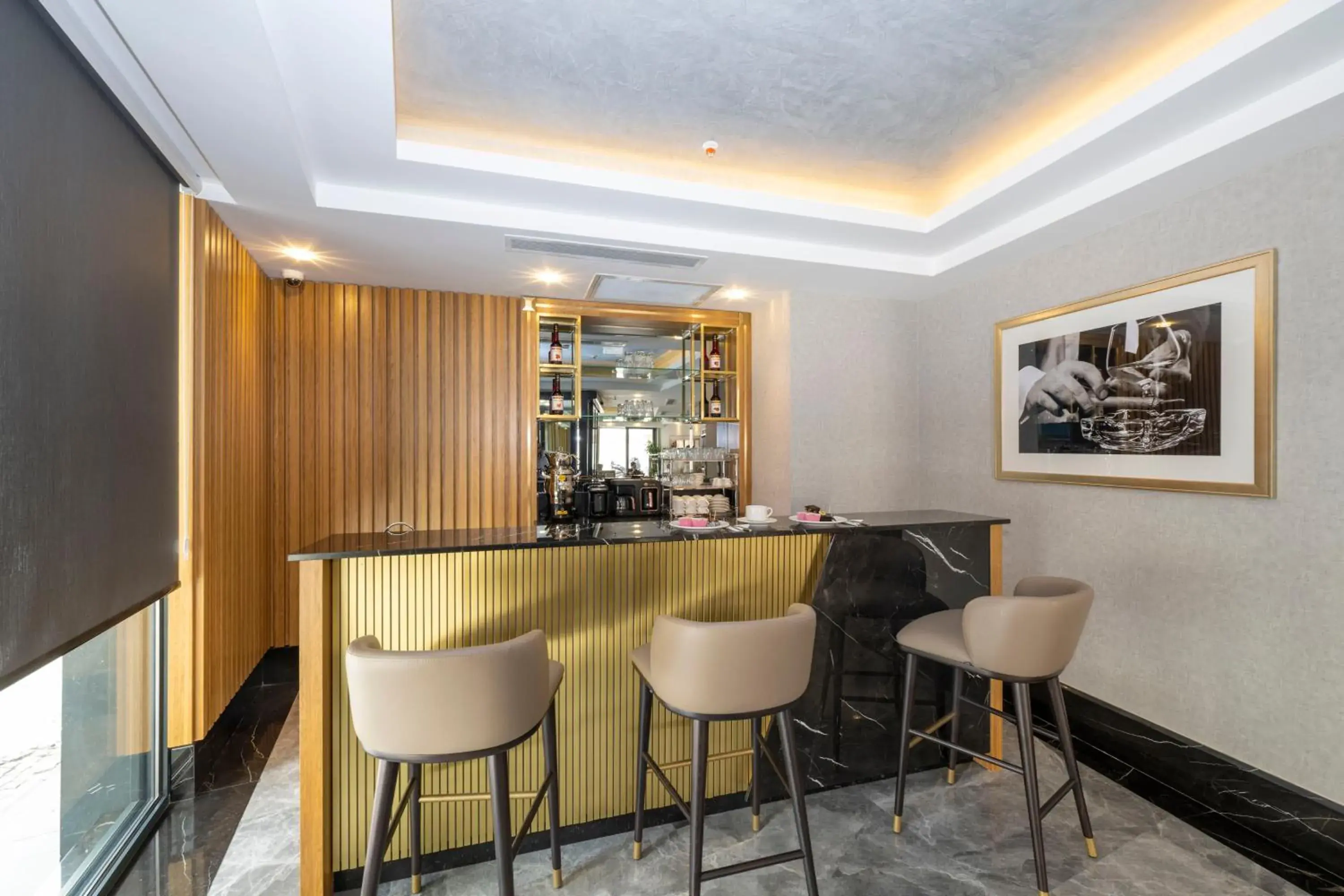 Lounge or bar in Hotel Ravi Lounge or bar in Hotel Ravi