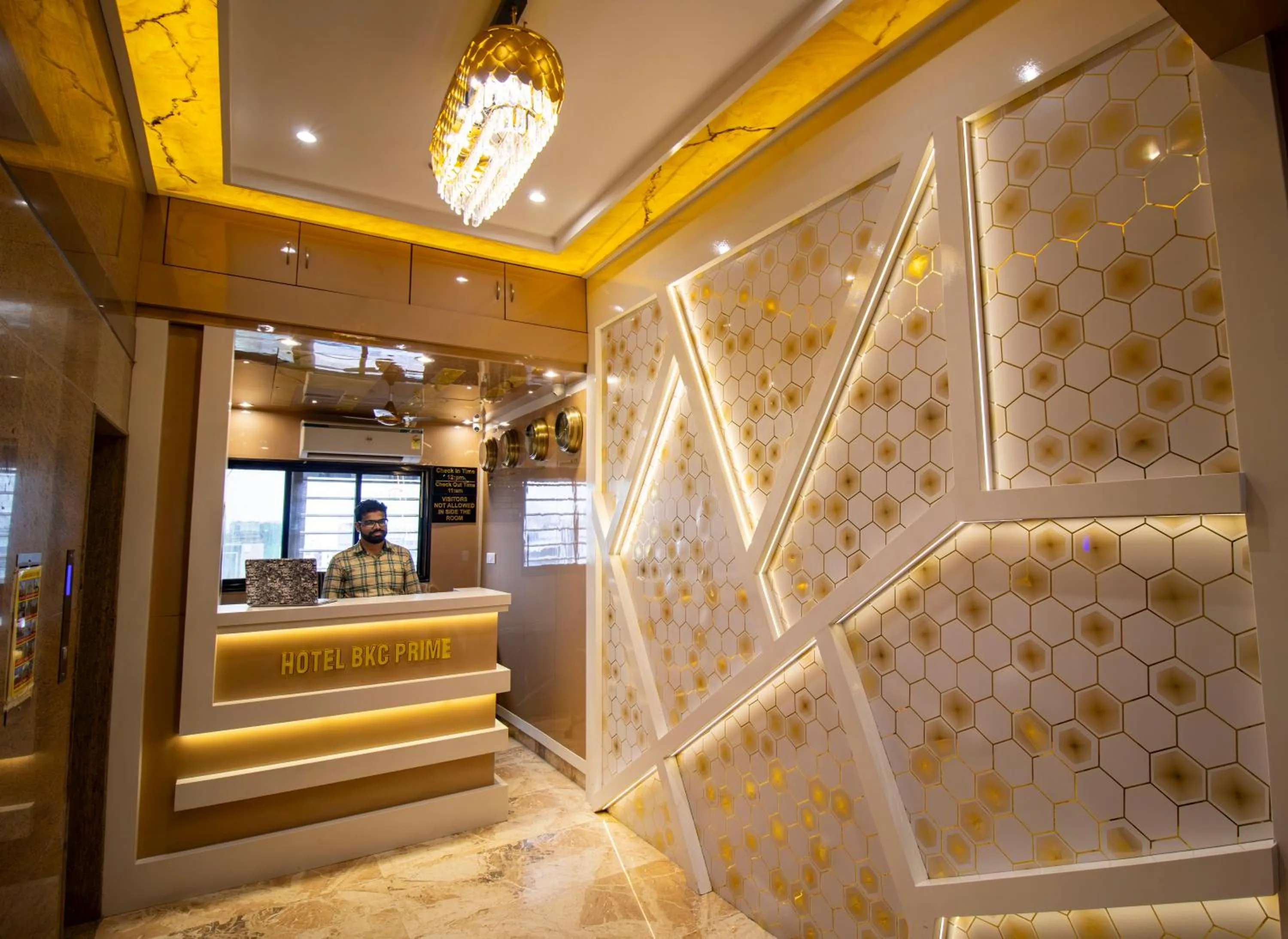 Lobby or reception in Hotel BKC Prime Near Trade Centre US Embassy, Mumbai