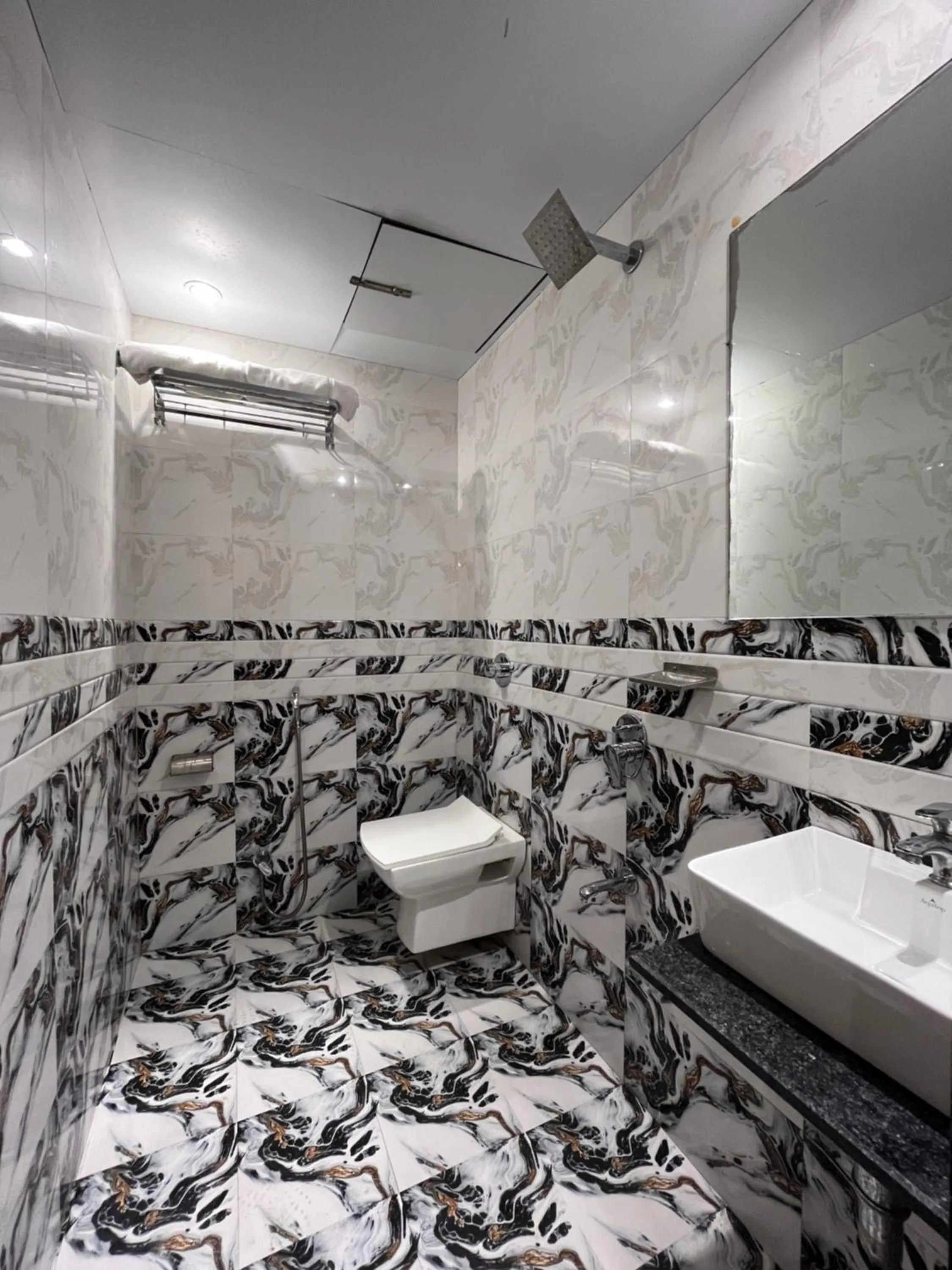 Shower in Hotel BKC Prime Near Trade Centre US Embassy, Mumbai