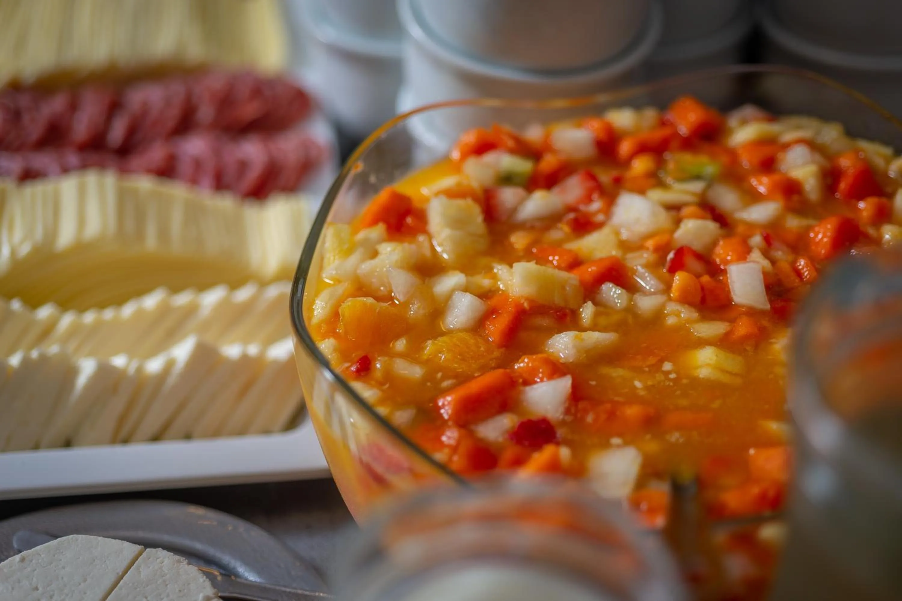 Breakfast in Hotel Monte Felice Bosque