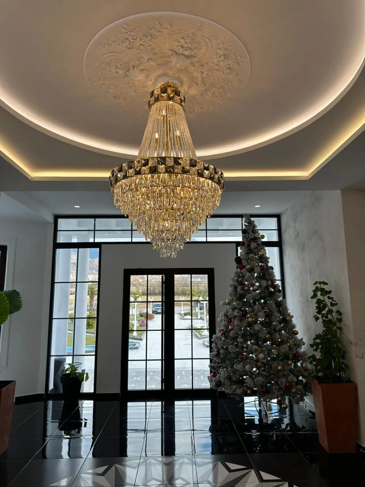 Lobby or reception in Imperador Palace Hotel Restorant