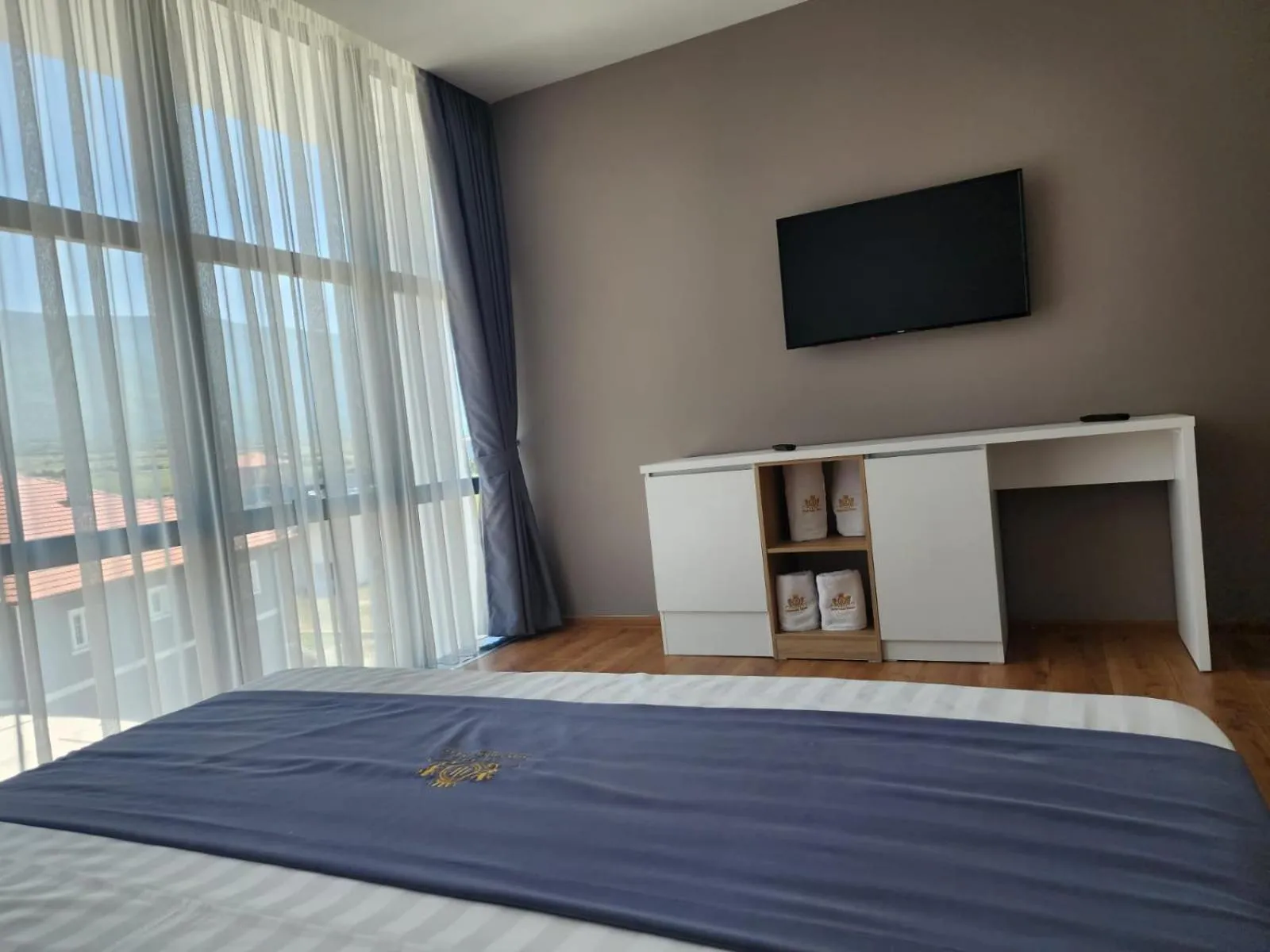 TV and multimedia, Bed in Imperador Palace Hotel Restorant