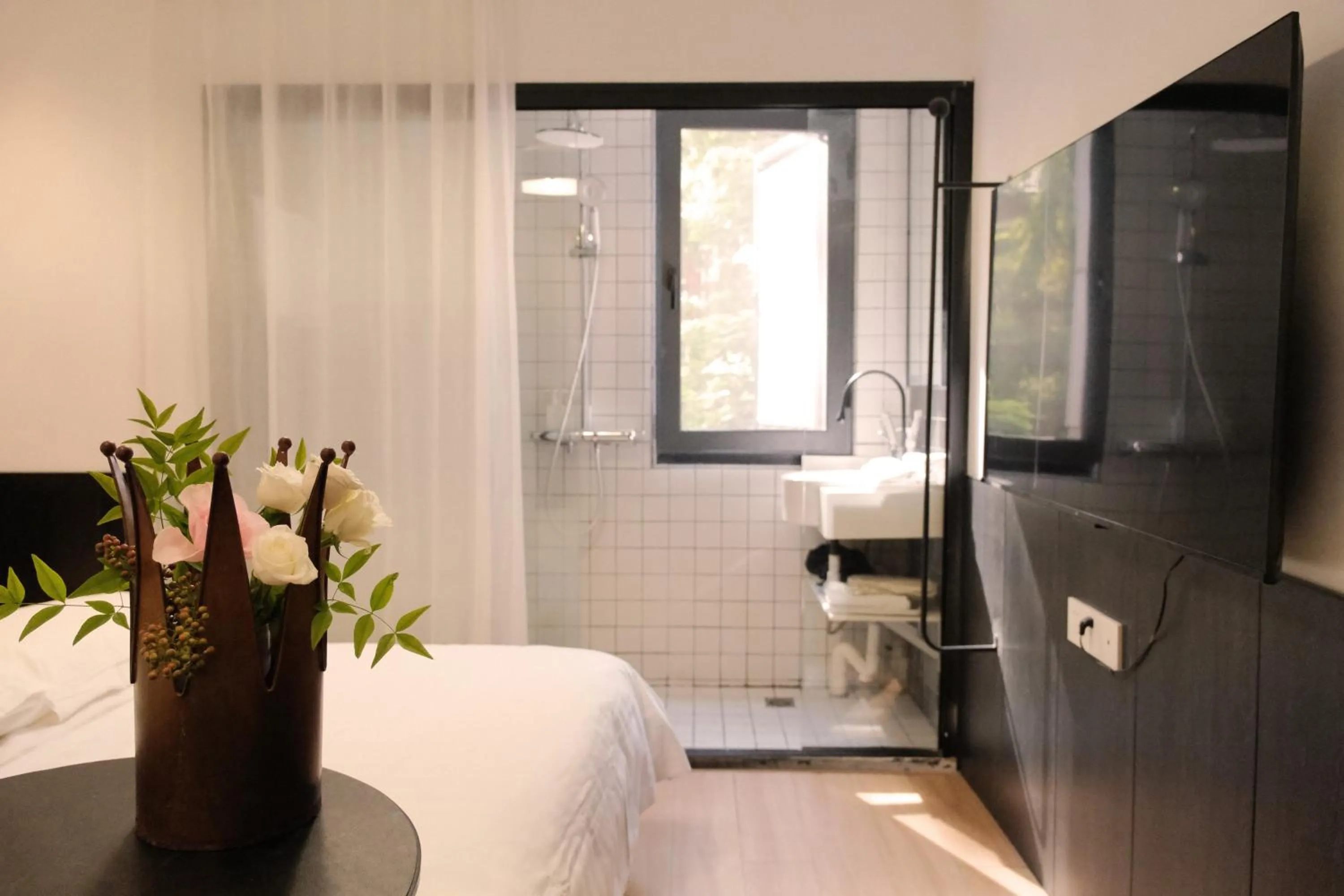 Bedroom, Bed in City Park Hotel