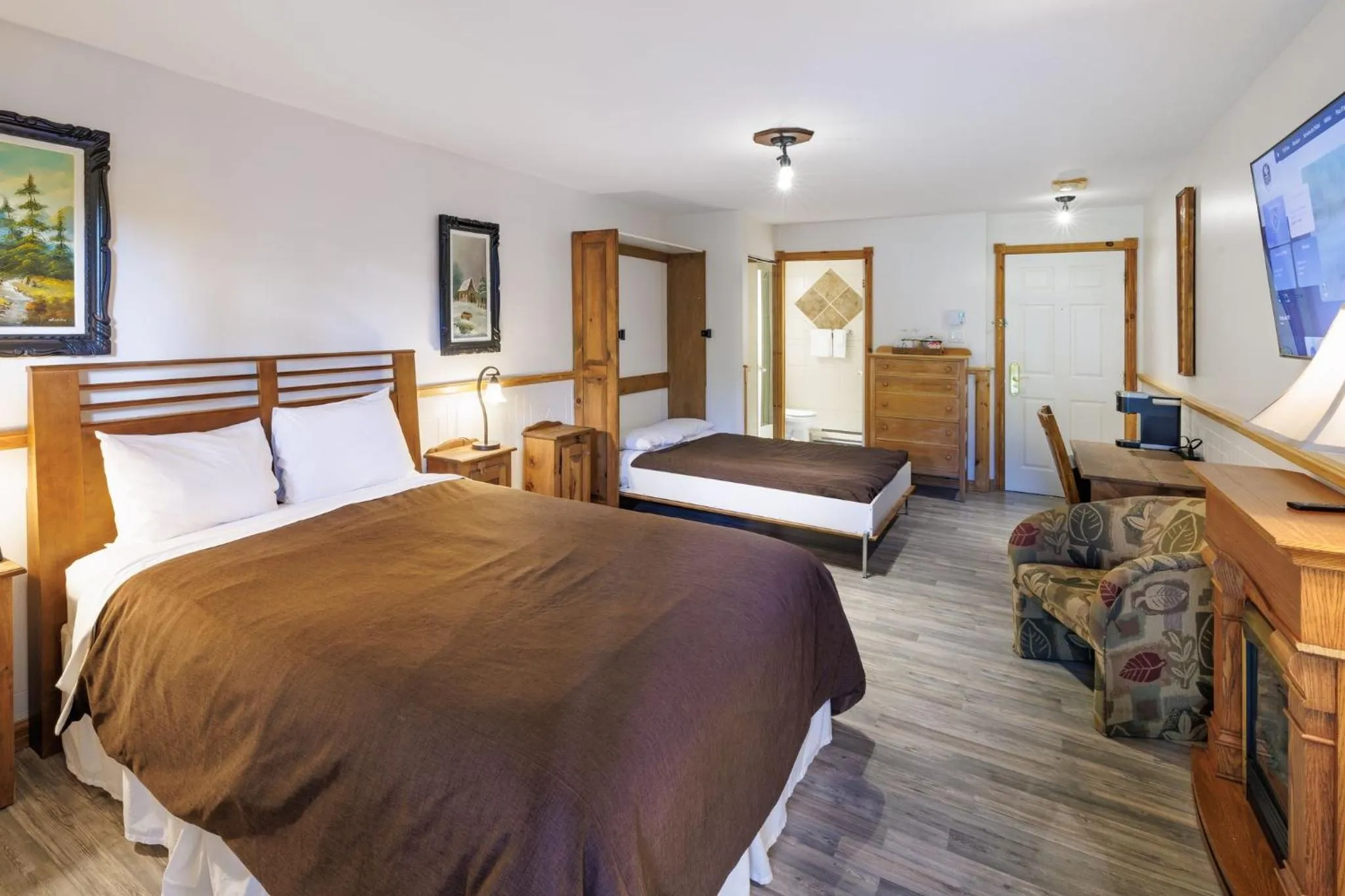 Bed in Auberge Du Vieux Moulin