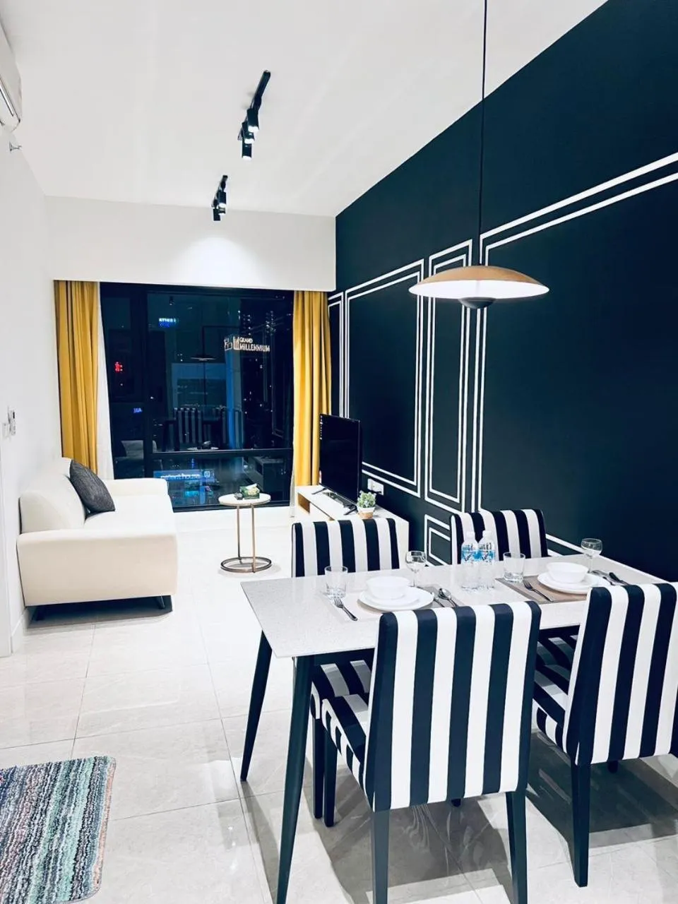 Living room in Axon Serviced Suites Kuala Lumpur